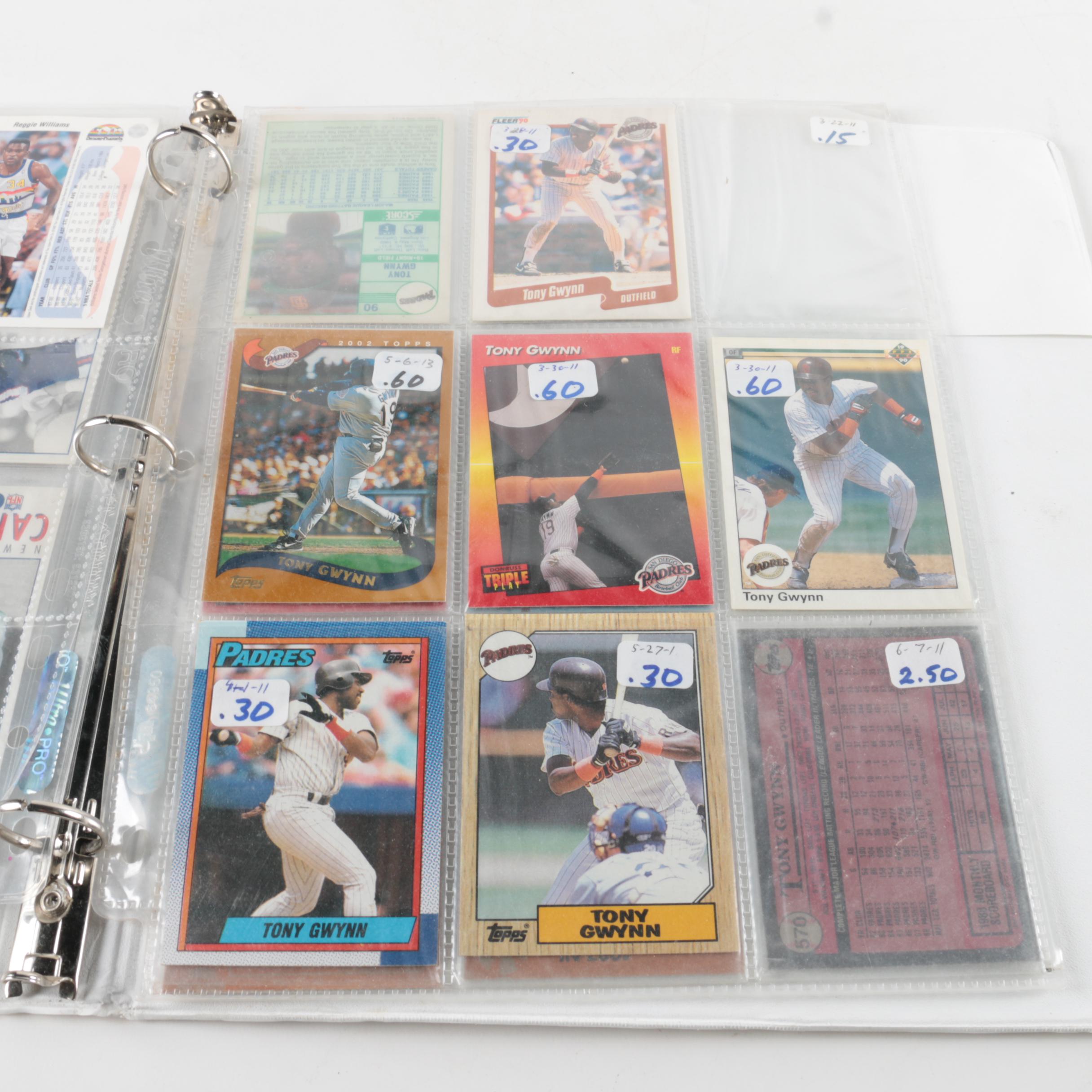 Topps and Fleer Baseball Cards