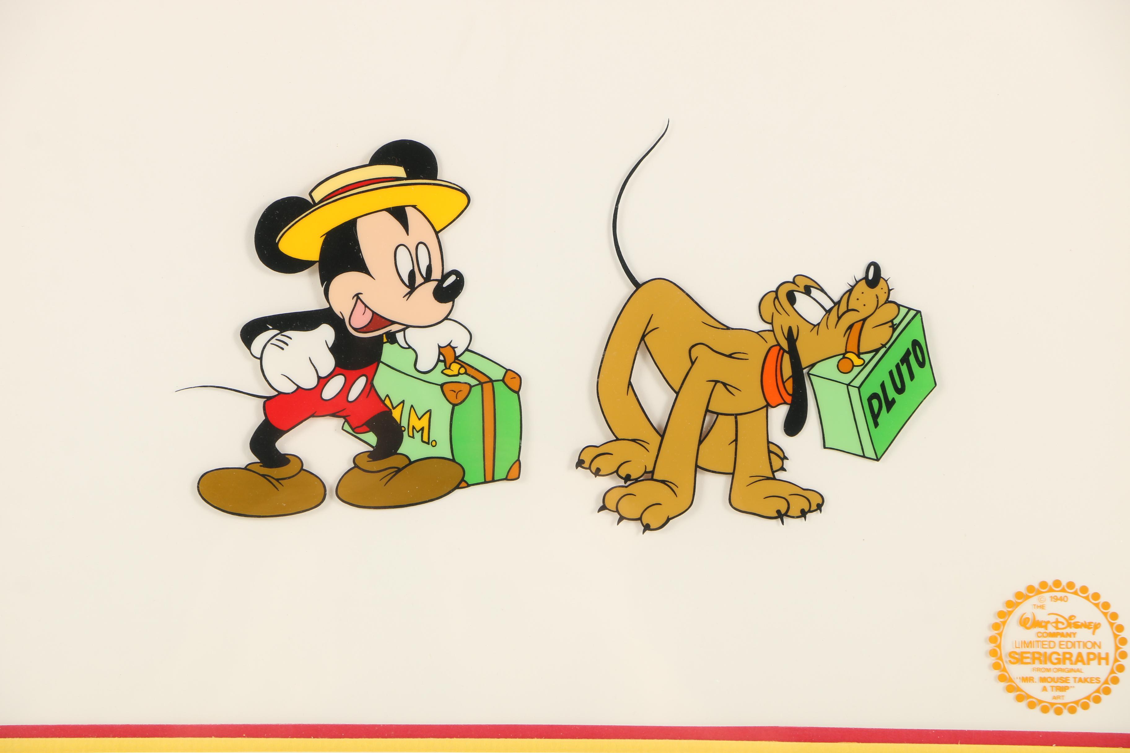 Walt Disney Company Limited Edition Animation Cel "Mr. Mouse Takes a Trip"