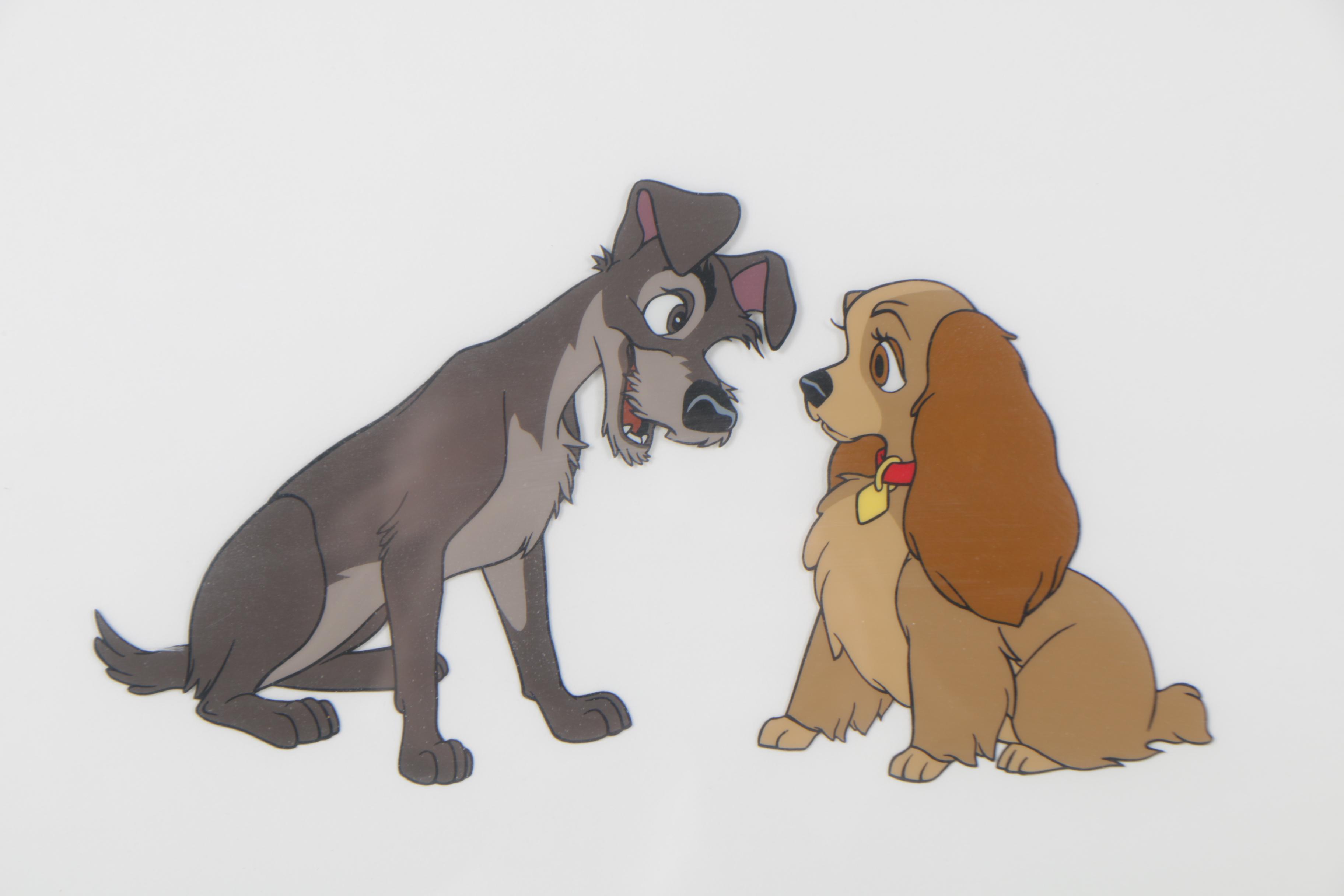 Walt Disney Company Limited Edition Animation Cel "Lady and the Tramp"