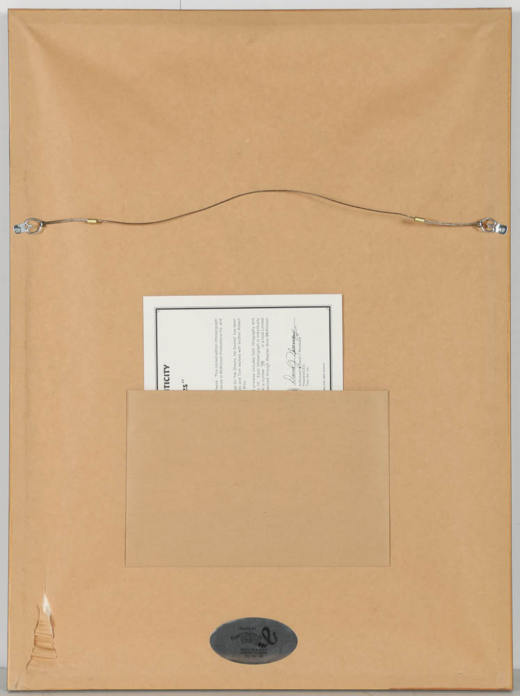 Limited Edition Offset Lithograph on Paper "He Shoots, He Scores"