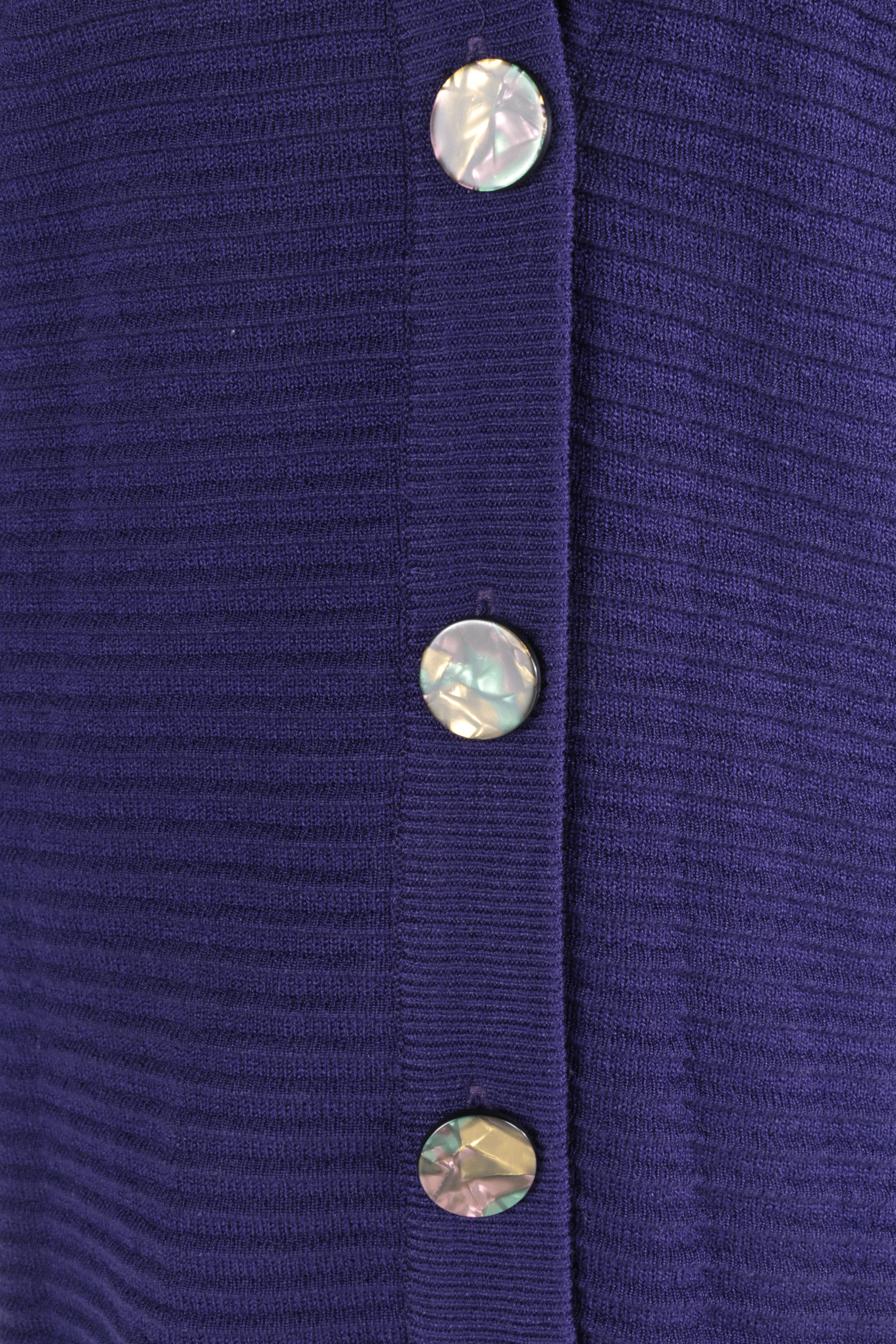 Ami Knits Three-Piece Skirt Suit