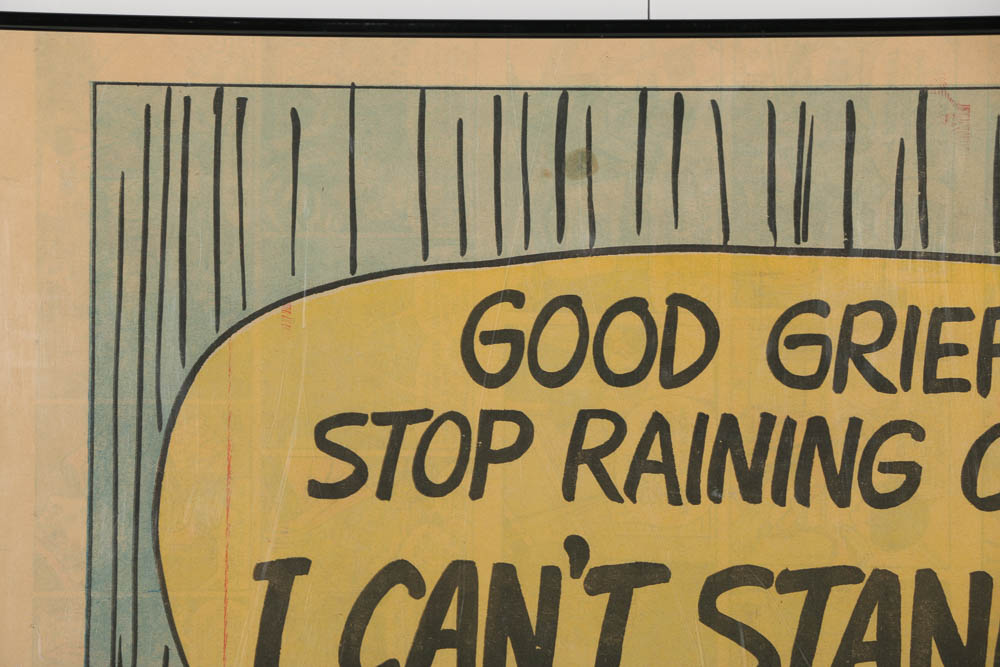 1968 Poster "Peanuts Hang-Up No. 2: Charlie Brown"