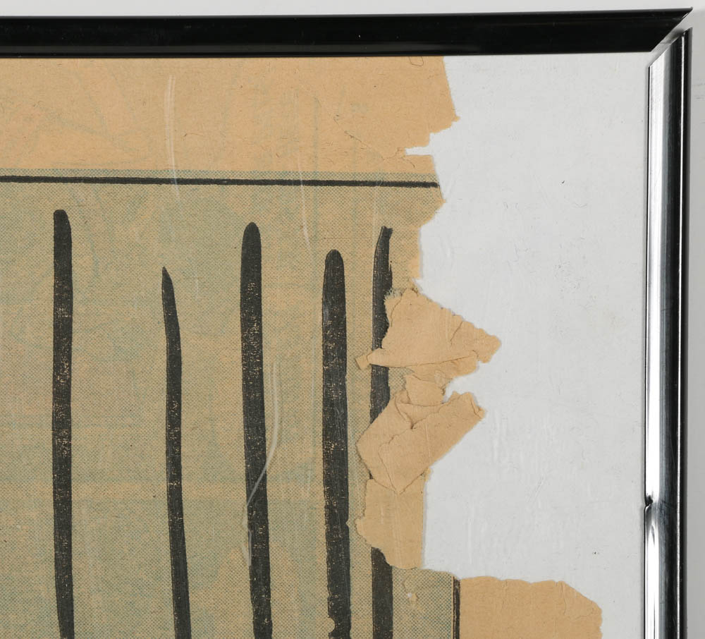 1968 Poster "Peanuts Hang-Up No. 2: Charlie Brown"