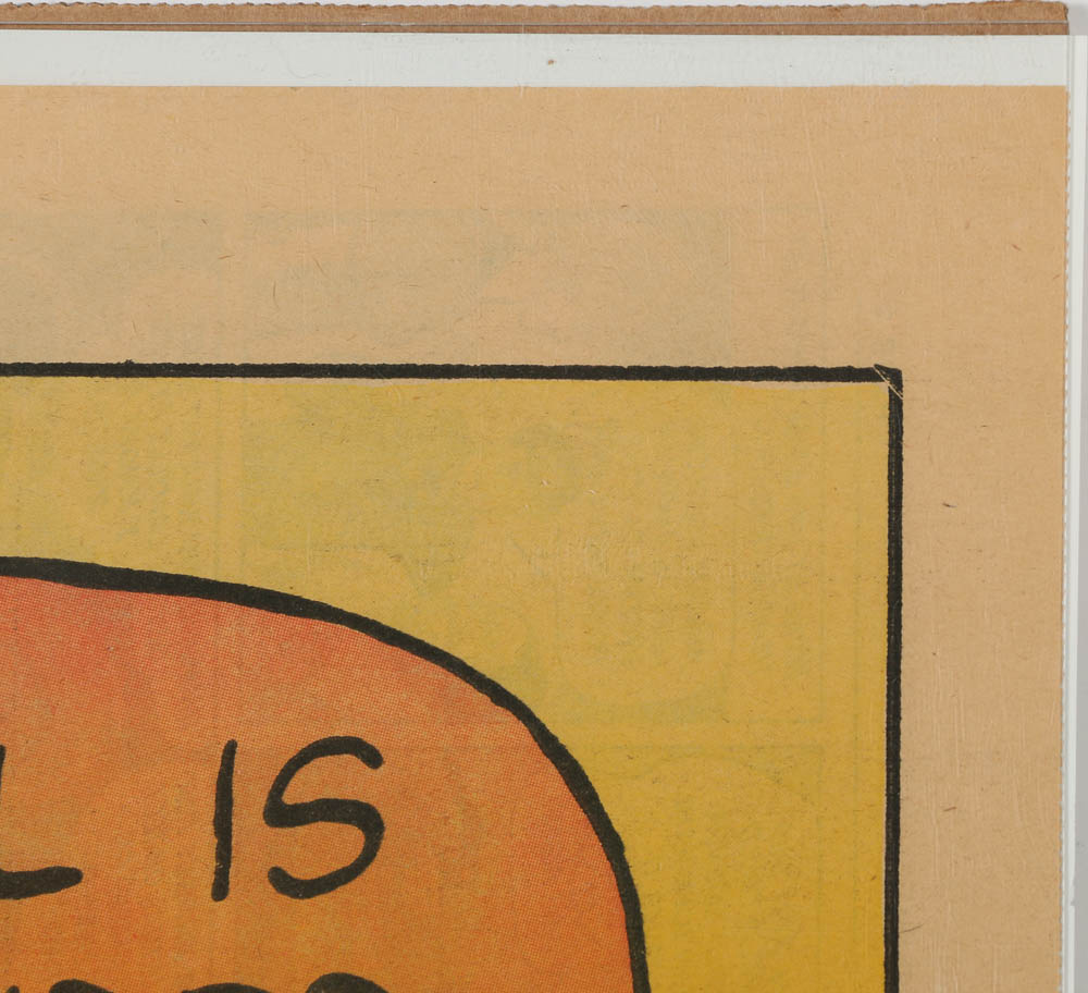 Charles M. Schulz Comic Print "Peanuts Hang-Up No. 5: Charlie Brown and Snoopy"