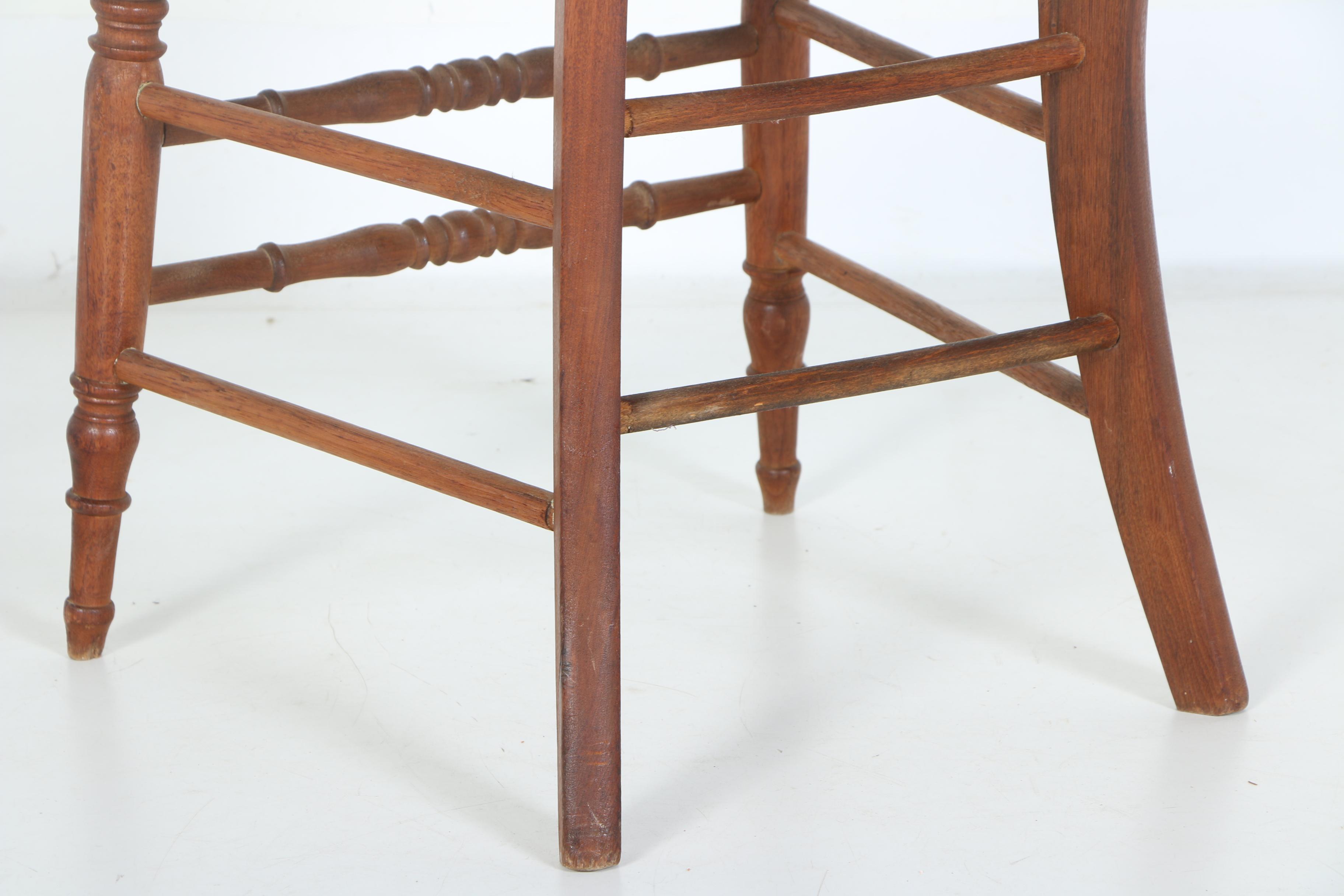 Antique Classical and Victorian Eastlake Side Chairs with Caned Seats