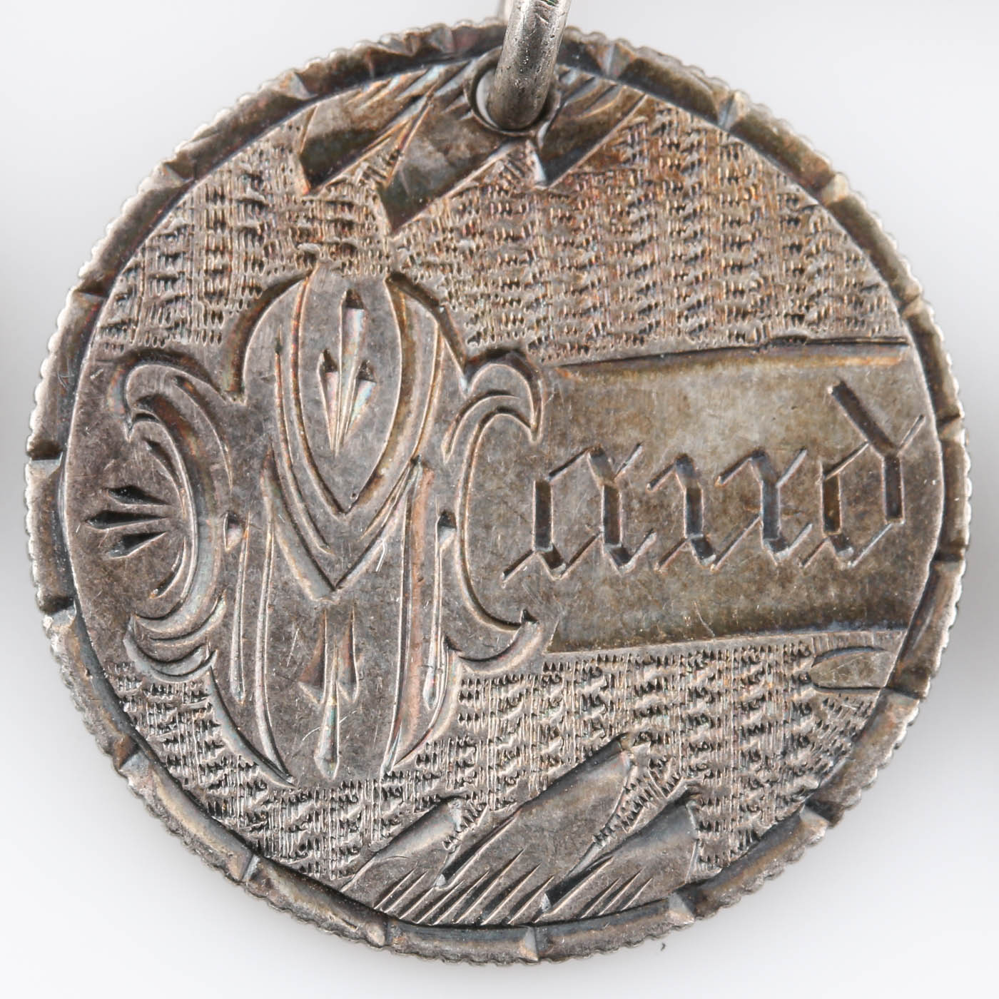 Antique Love Token Pin Made with Silver Seated Liberty Dimes
