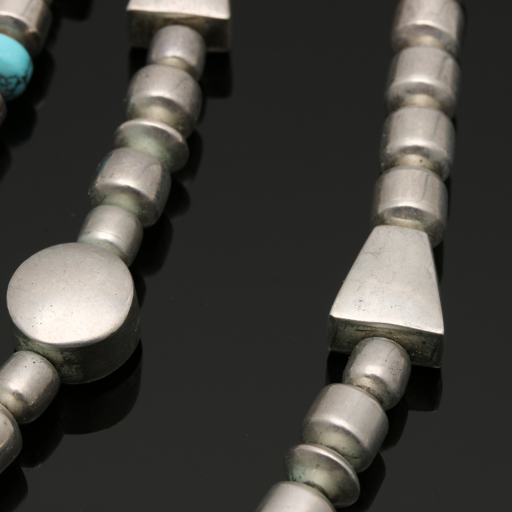 Christin Wolf Sterling Silver Turquoise Earrings and Necklaces