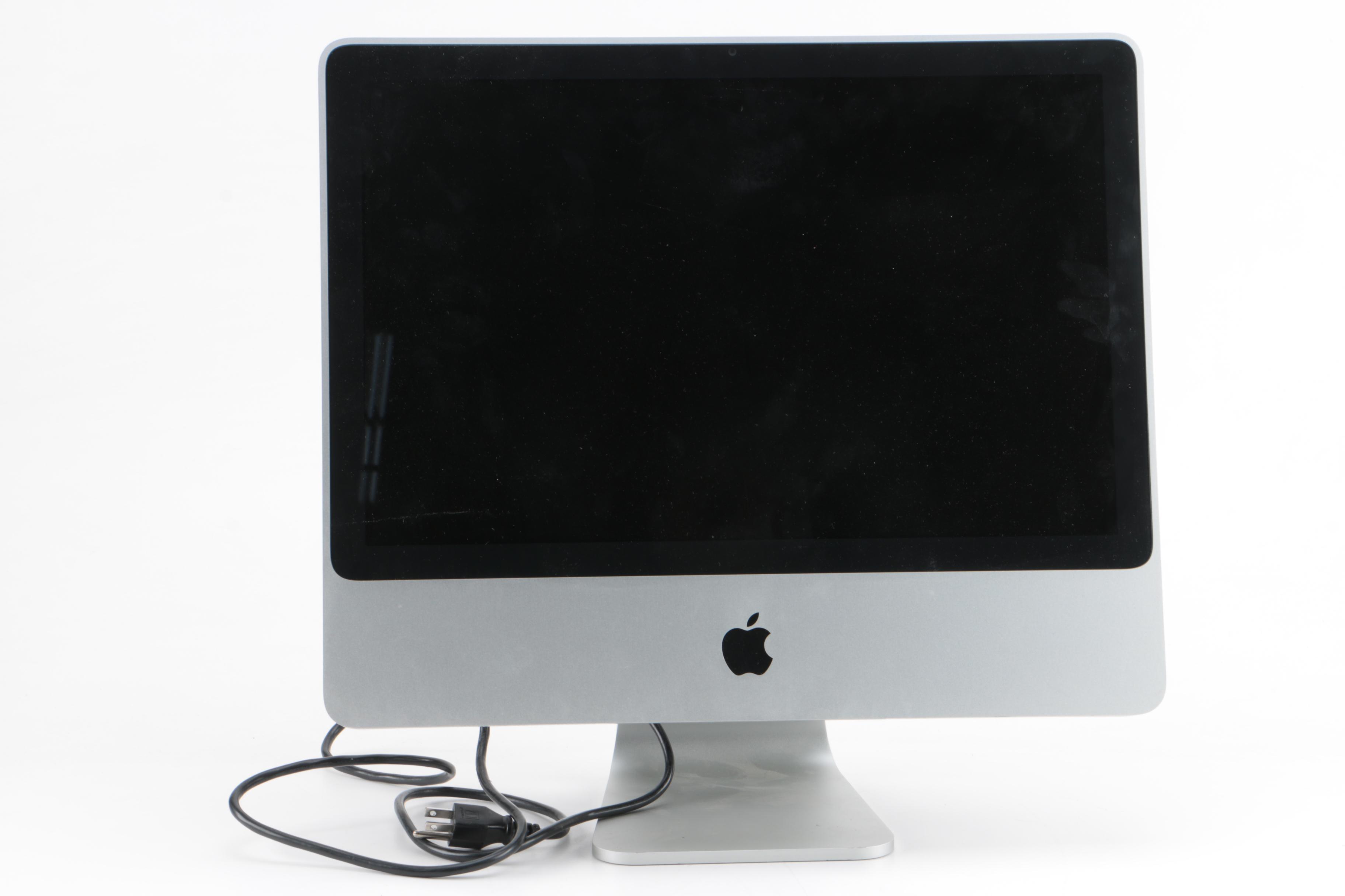 Apple 20" iMac, Wireless Keyboard and Mouse