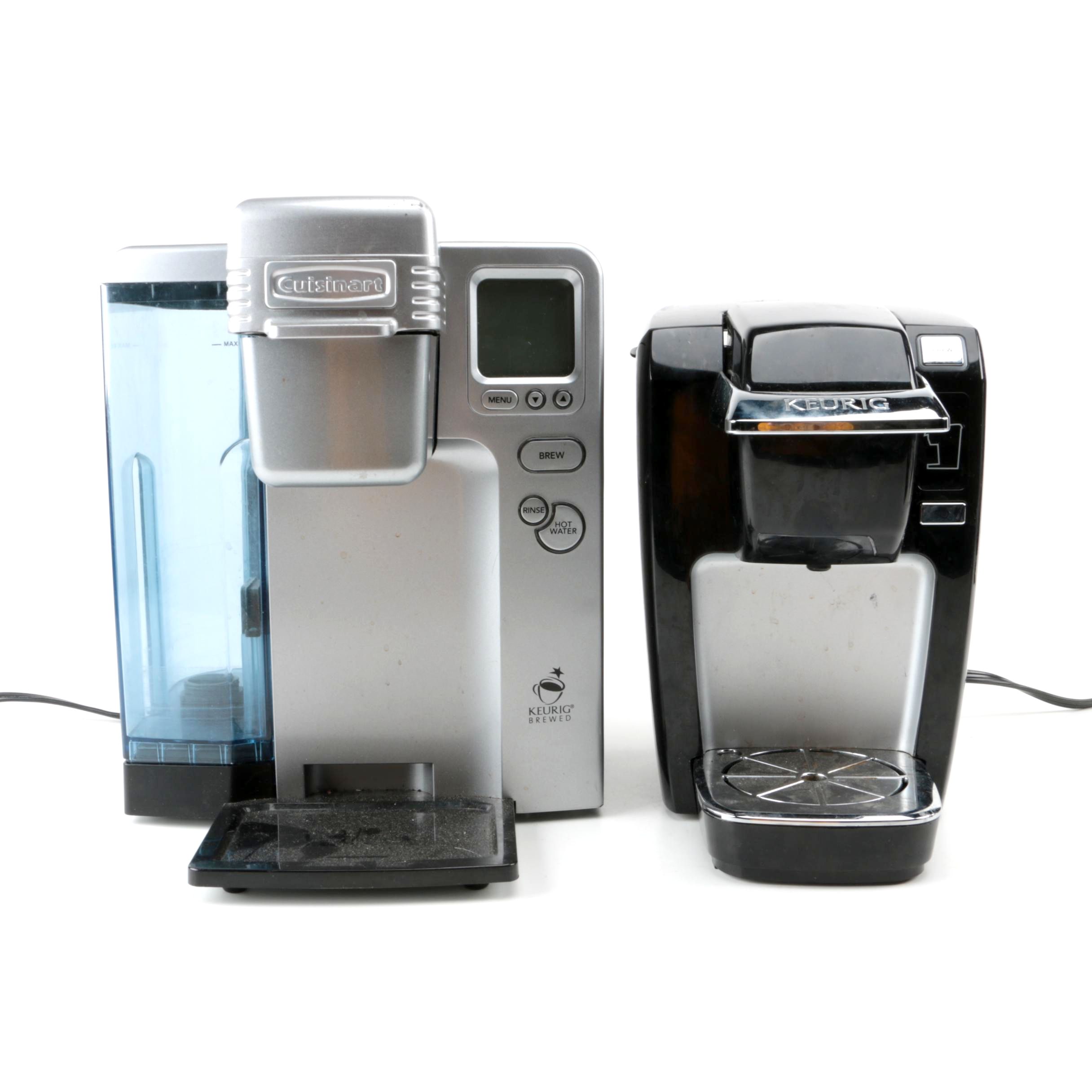 Cuisinart and Keurig Coffee Makers
