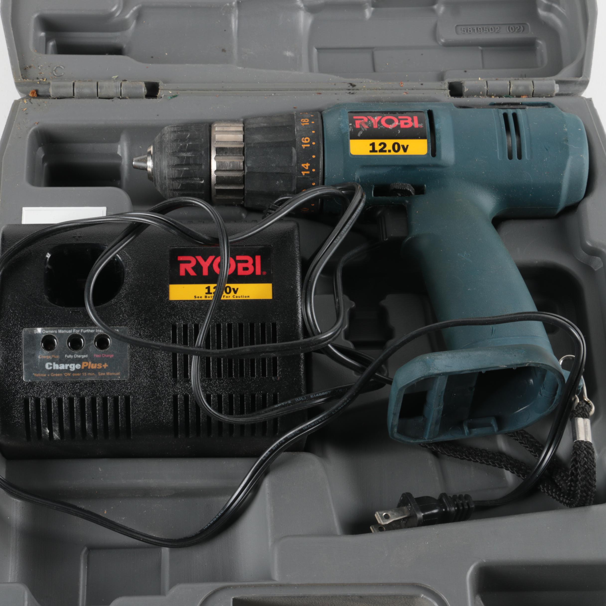 Ryobi 3/8" Cordless Driver/Drill