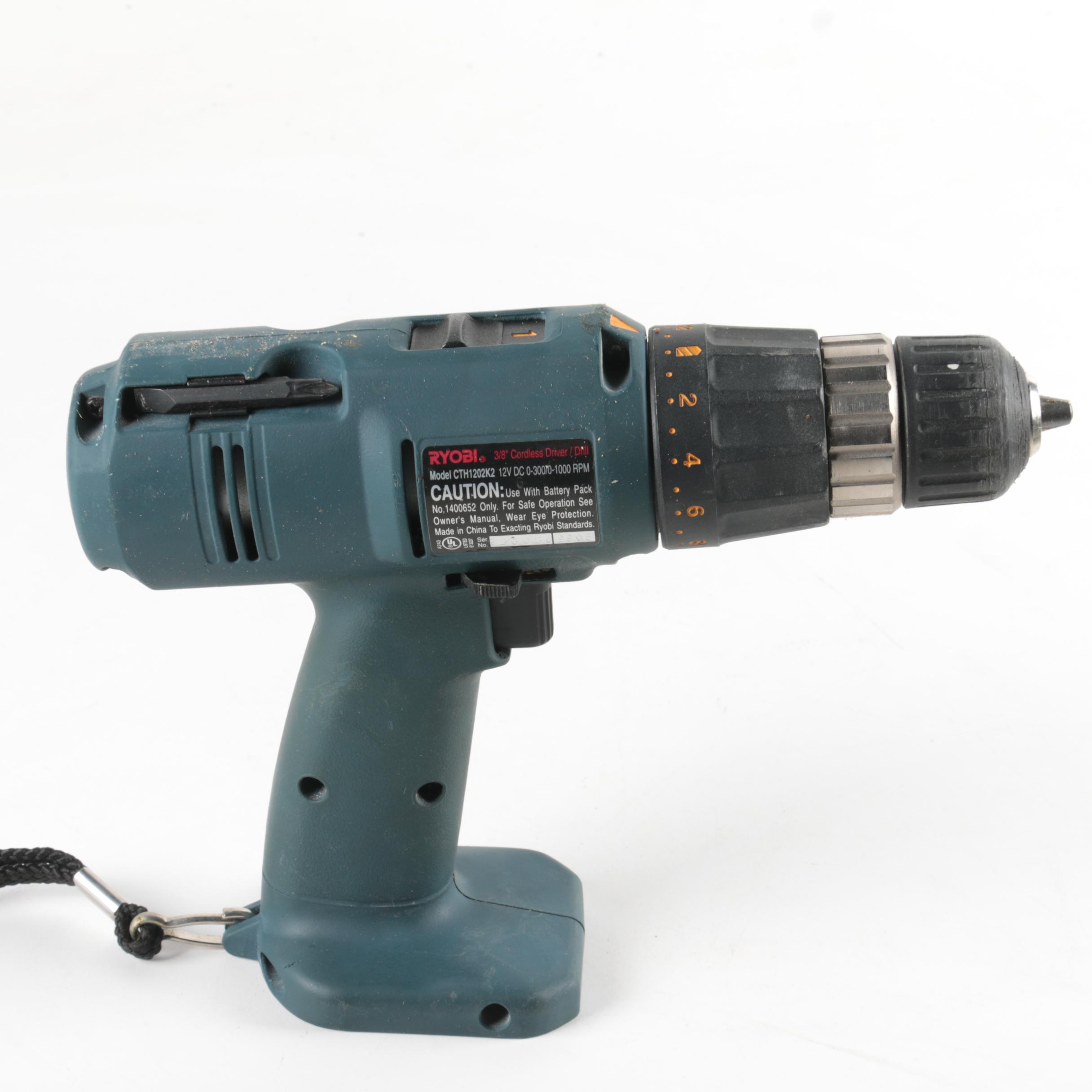 Ryobi 3/8" Cordless Driver/Drill