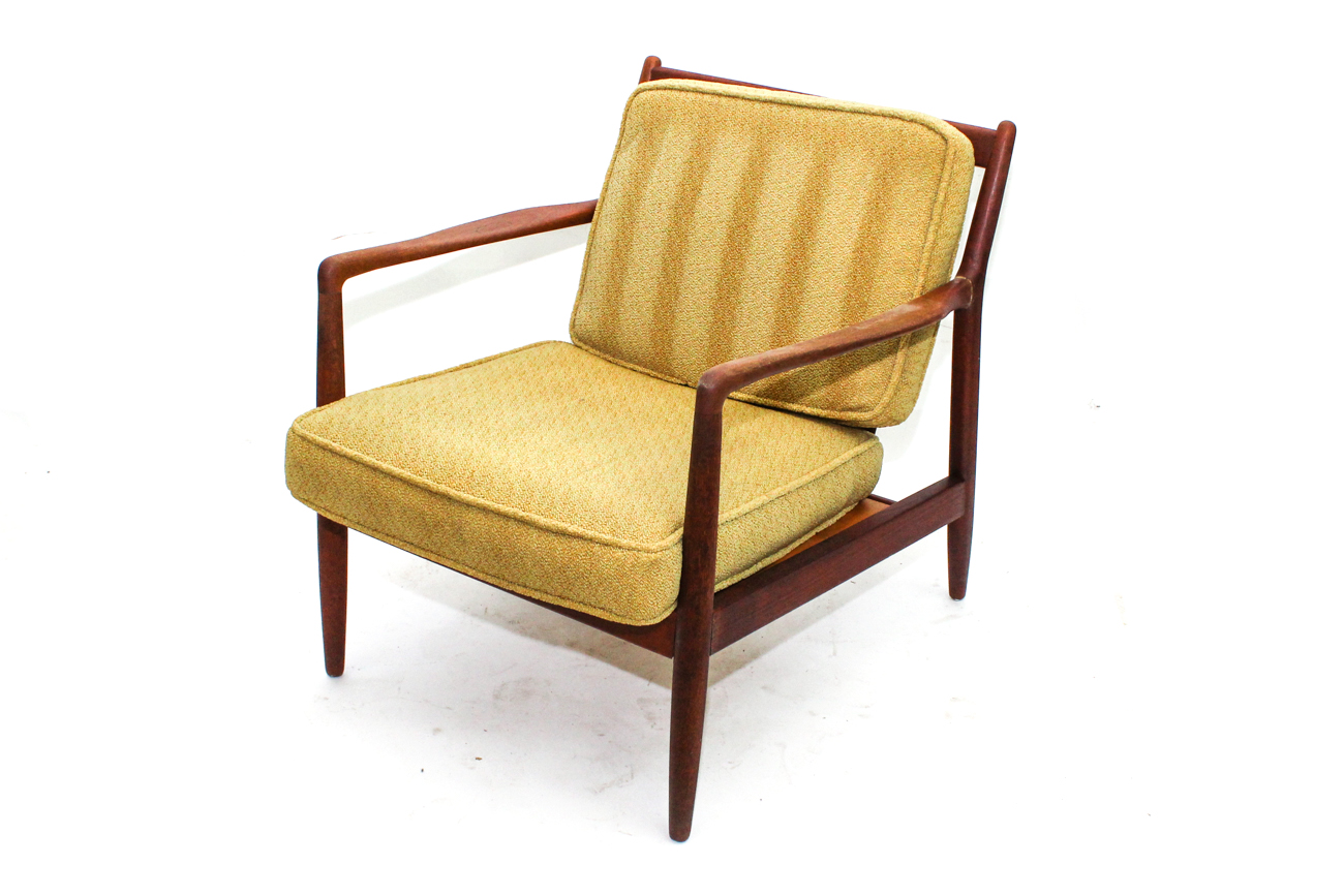 Danish Modern Folke Ohlsson Lounge Chair by Dux