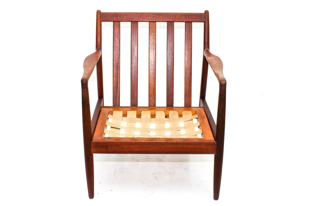 Danish Modern Folke Ohlsson Lounge Chair by Dux