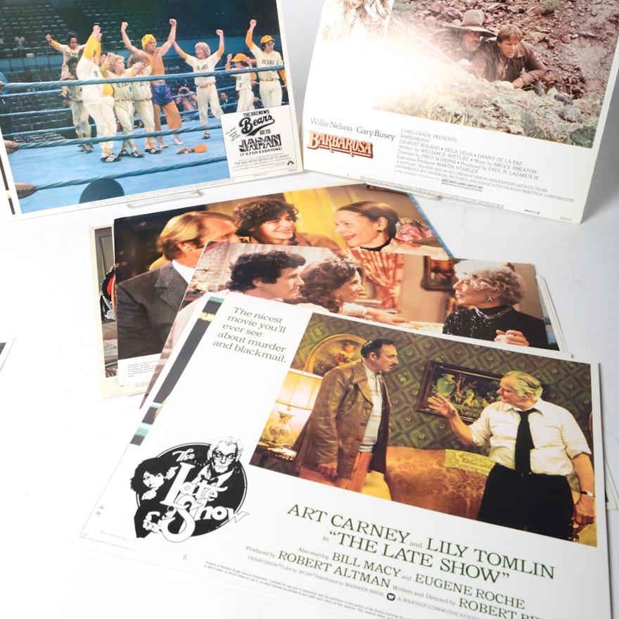 Film Lobby Cards From the 1970s and 1980s