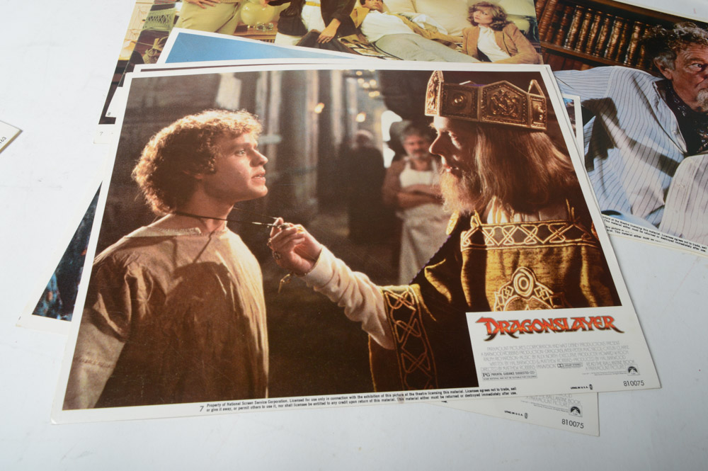 Vintage 70s and 80s Film Lobby Cards
