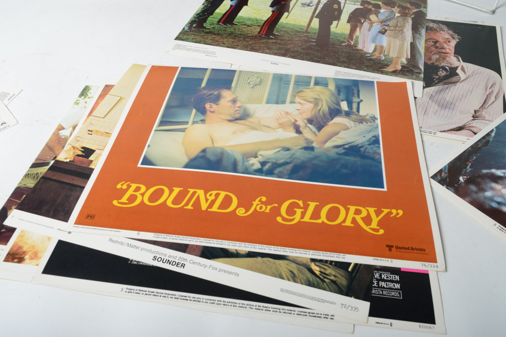 Vintage 70s and 80s Film Lobby Cards