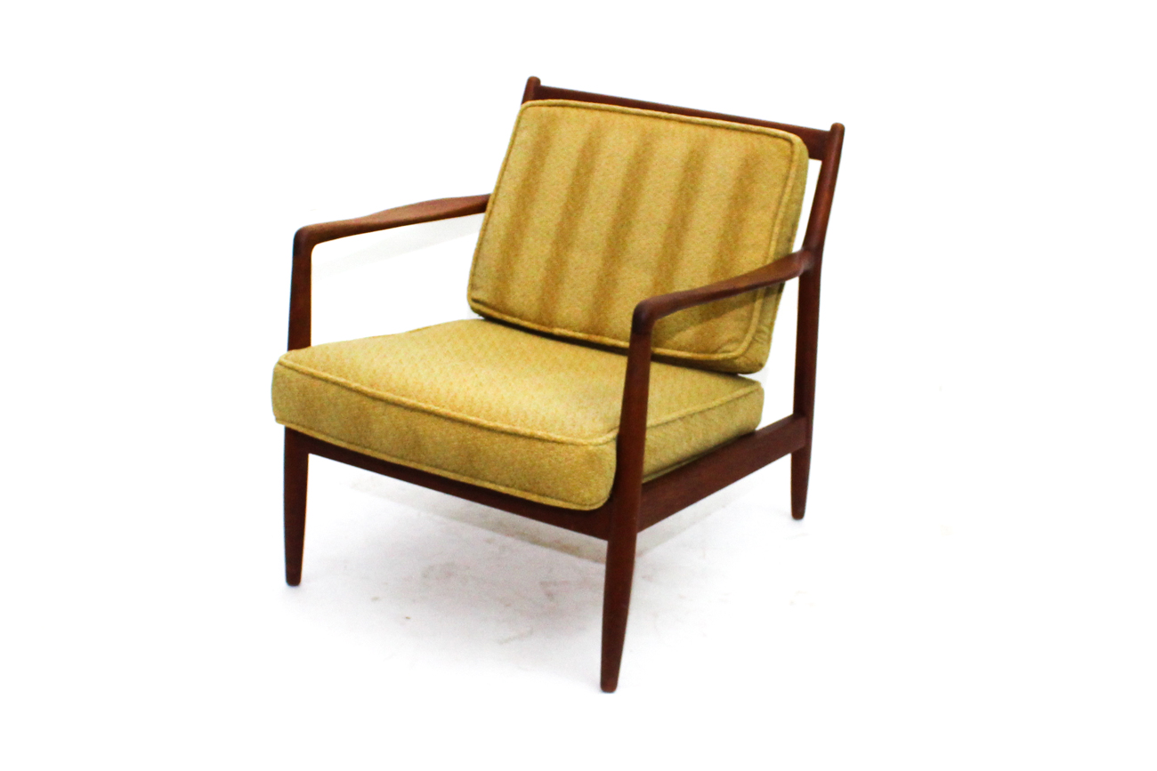 Danish Modern Folke Ohlsson Lounge Chair by Dux