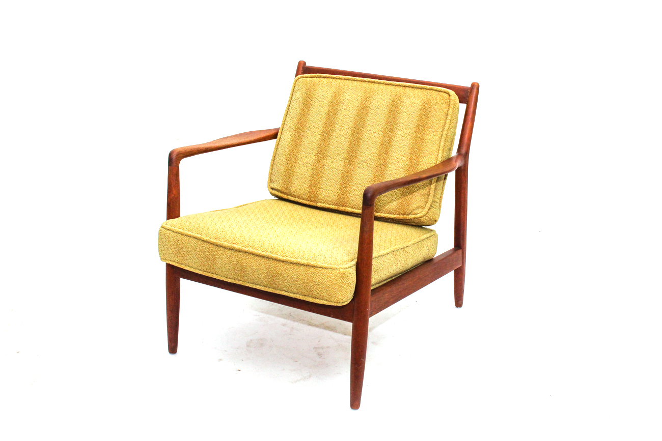 Danish Modern Folke Ohlsson Lounge Chair by Dux