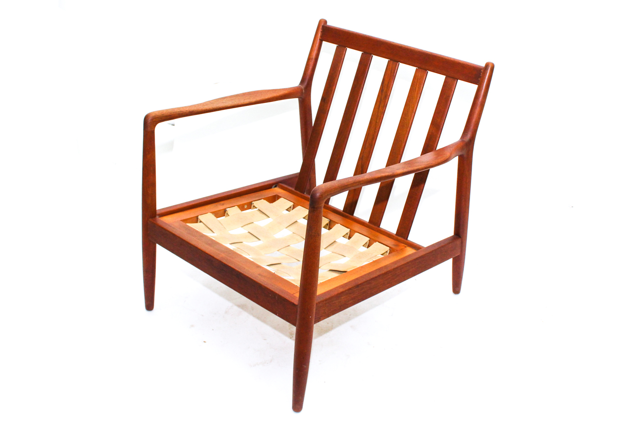 Danish Modern Folke Ohlsson Lounge Chair by Dux