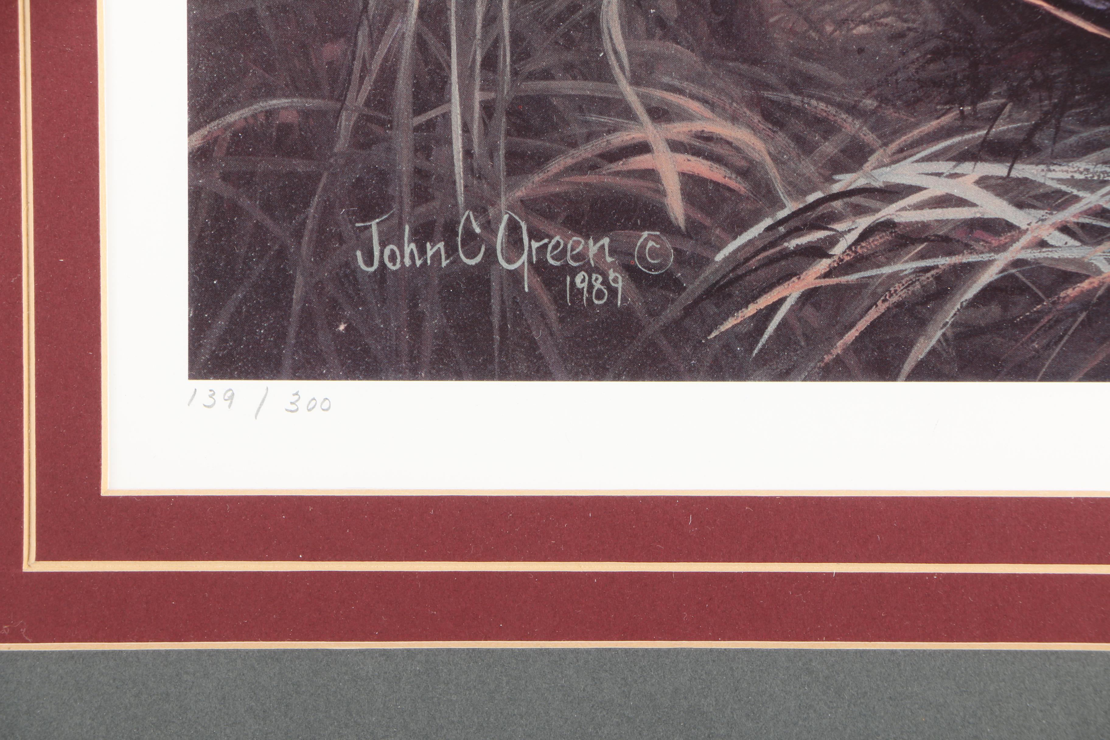 John C. Green 1989 Limited Edition Offset Lithograph on Paper "Dakota Territory"