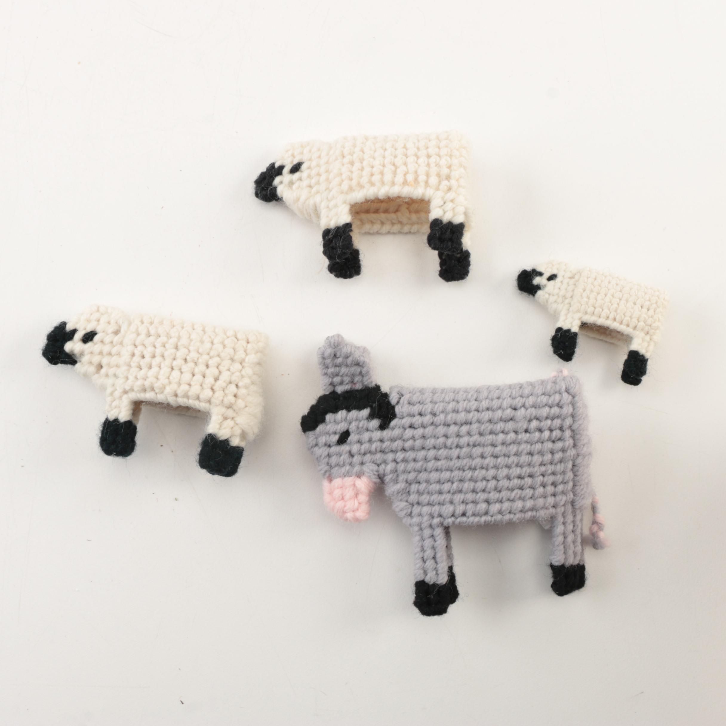 Needlepoint Nativity Set