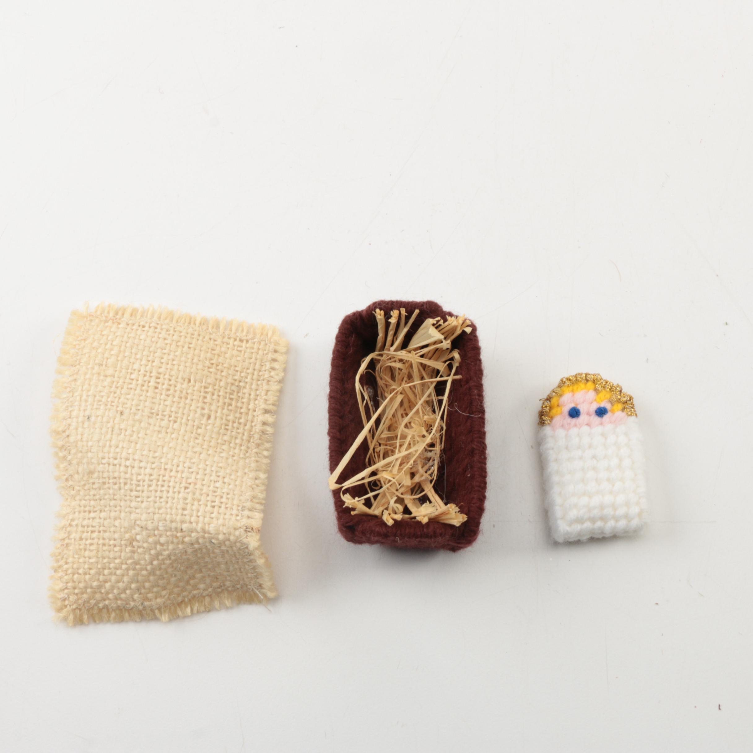 Needlepoint Nativity Set