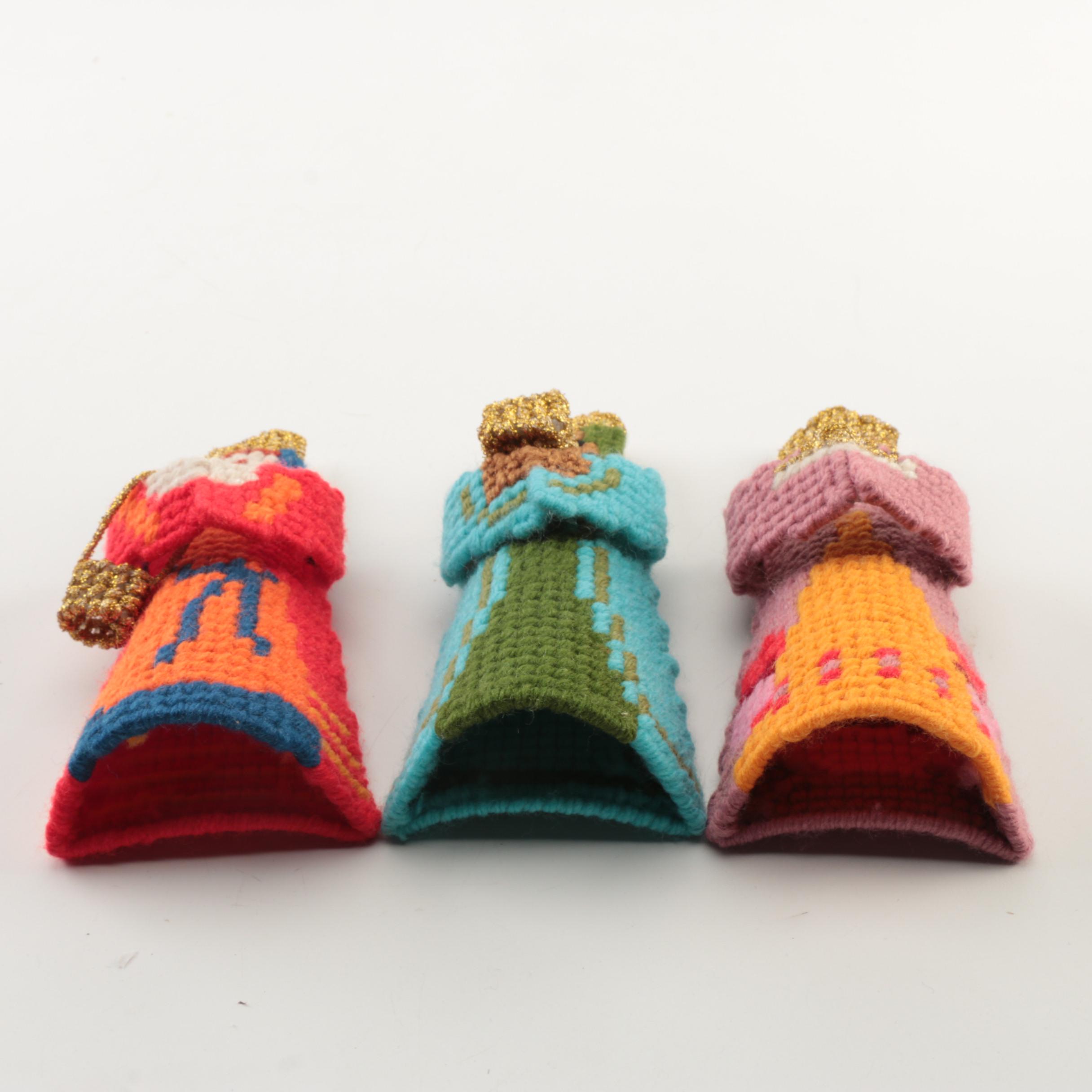 Needlepoint Nativity Set