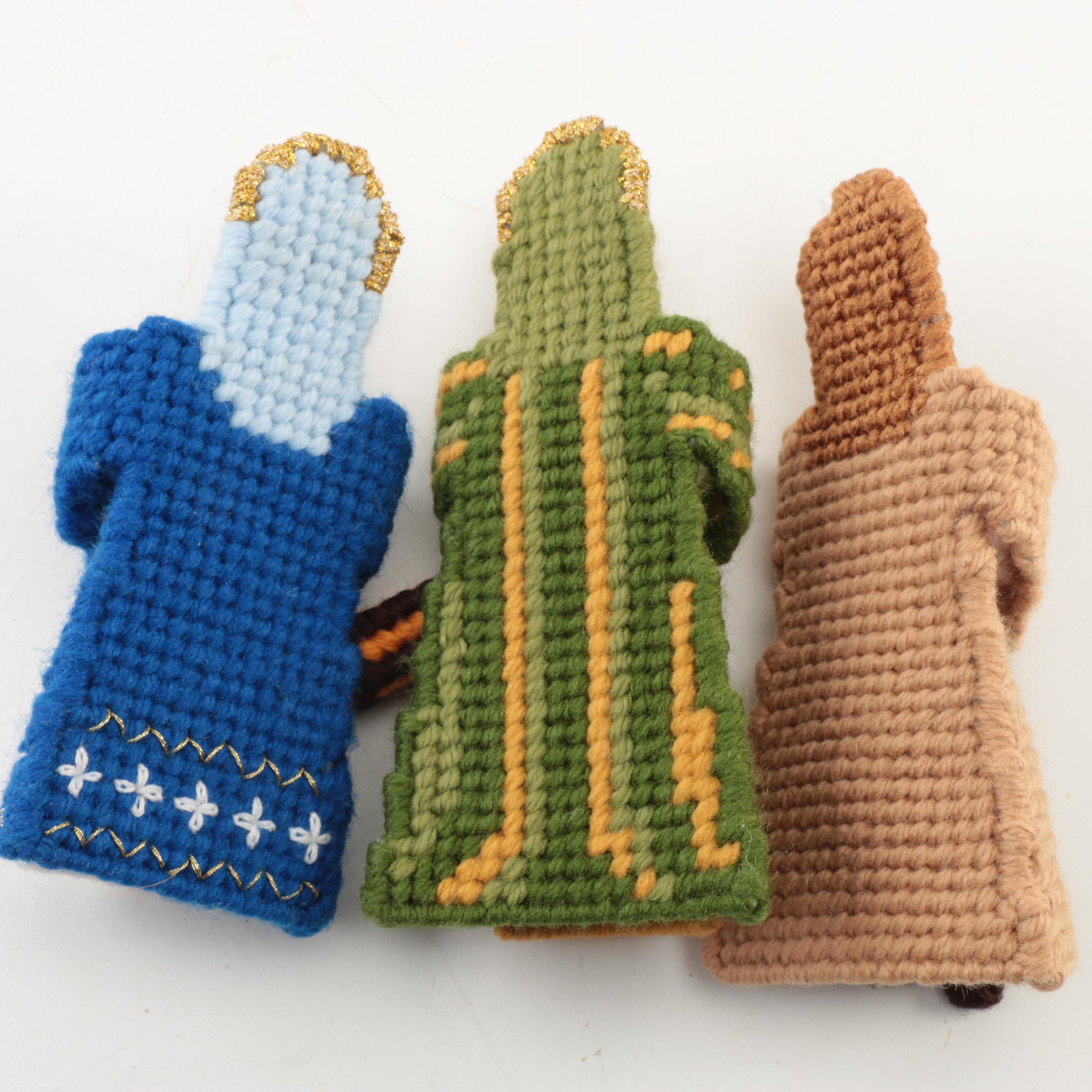 Needlepoint Nativity Set