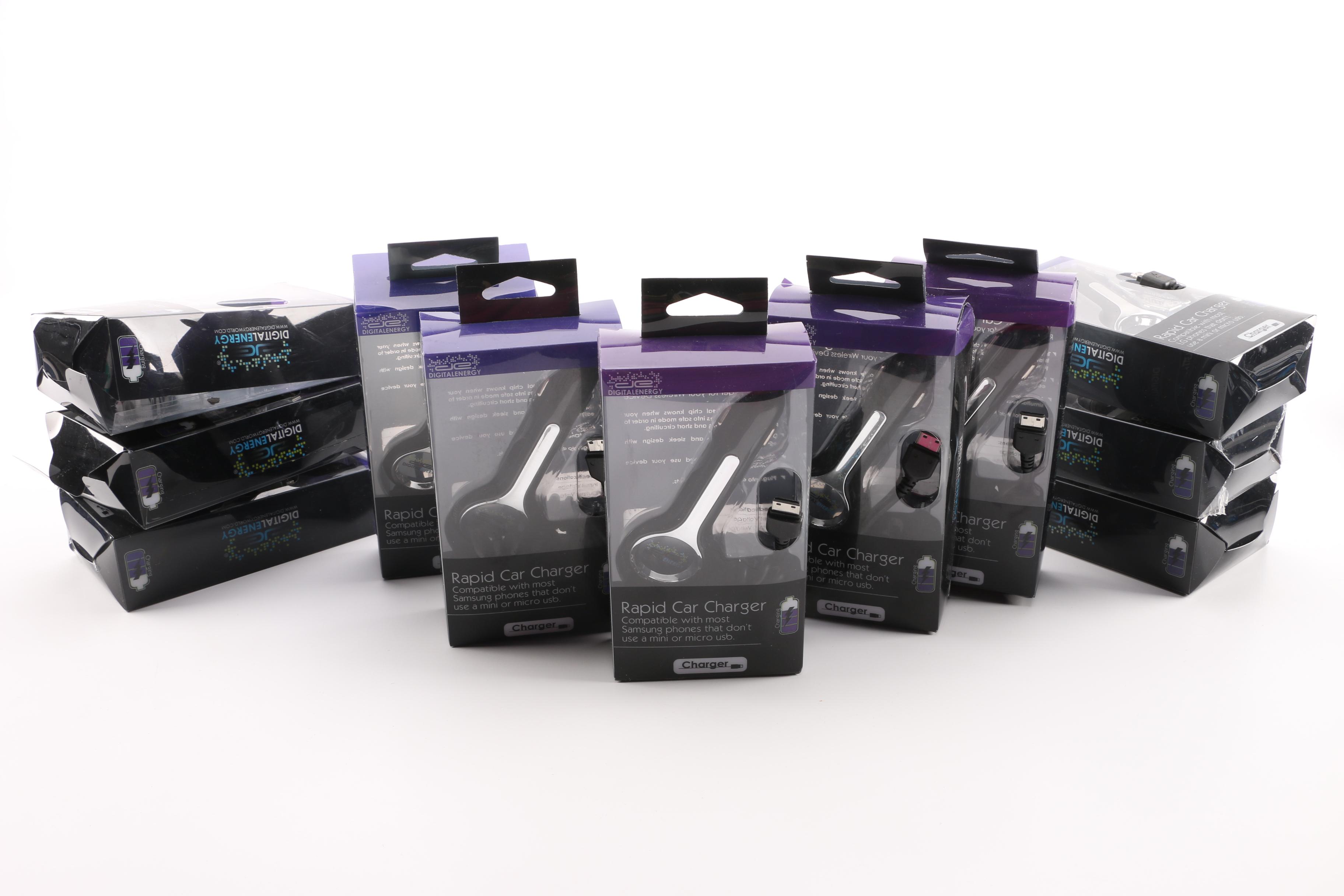 Non Mini/Micro USB Phone Car and Wall Chargers