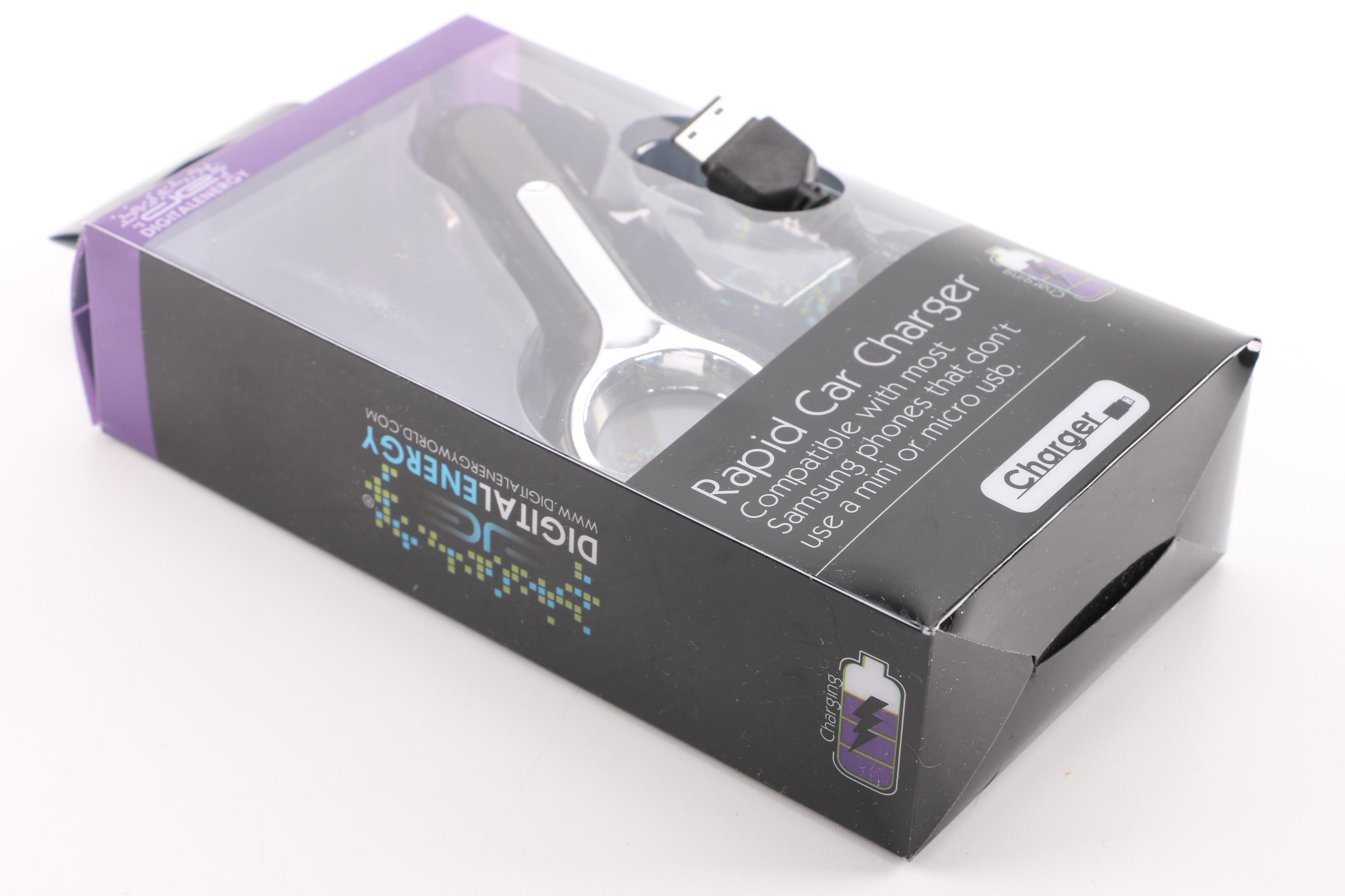 Non Mini/Micro USB Phone Car and Wall Chargers