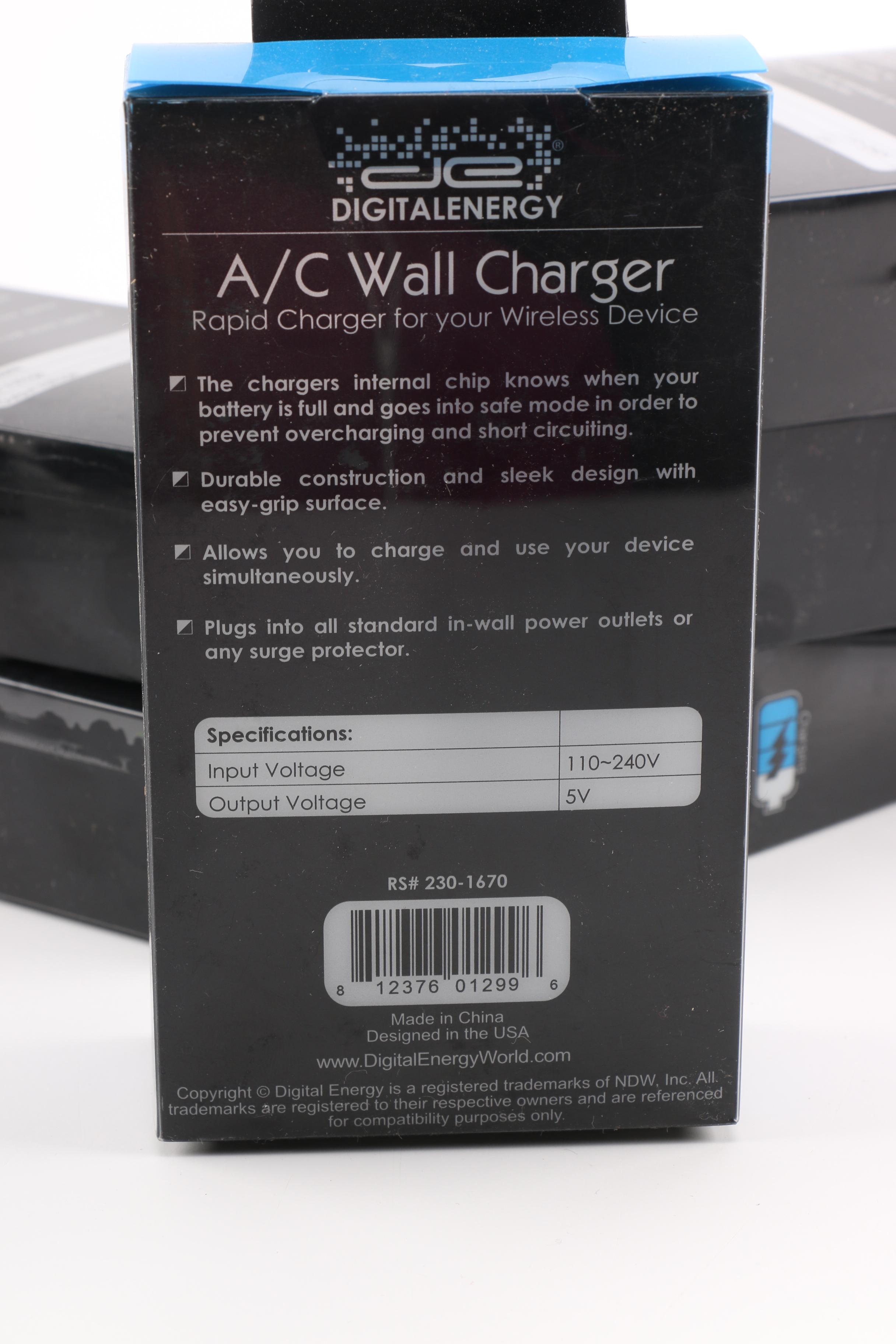 Non Mini/Micro USB Phone Car and Wall Chargers