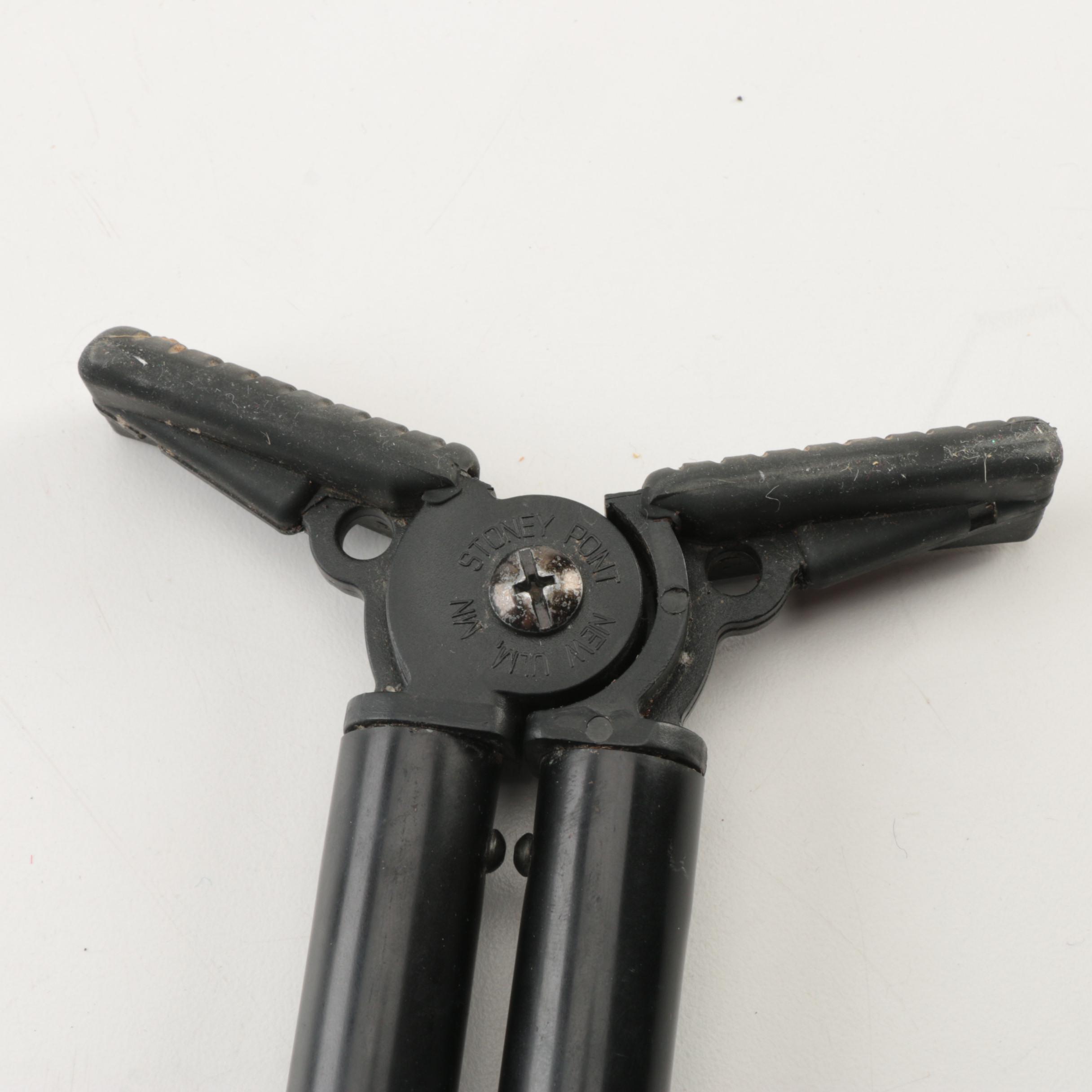 Polecat Bipod and Sunpak "Platinum" Tripod