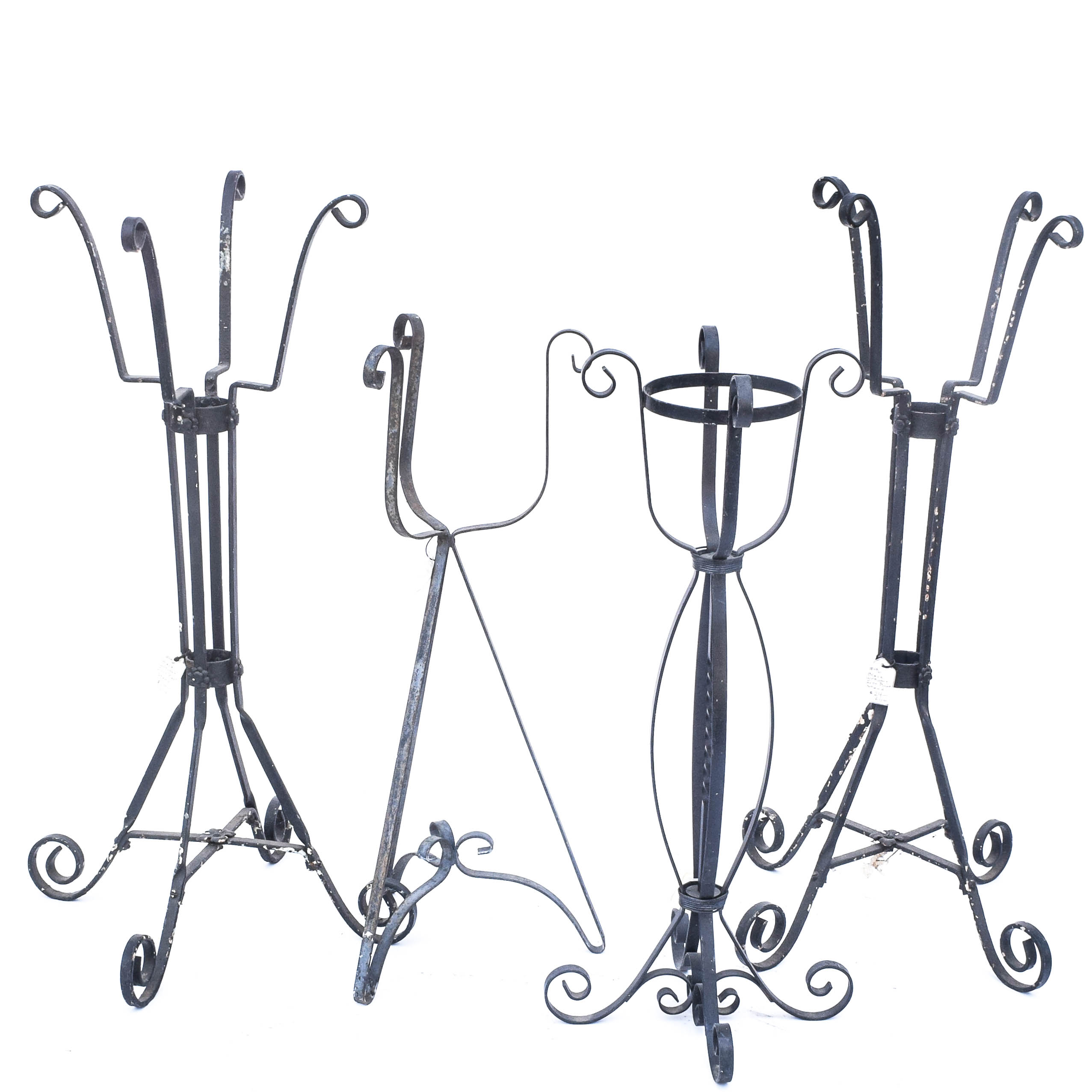 Vintage Metal Plant Stands