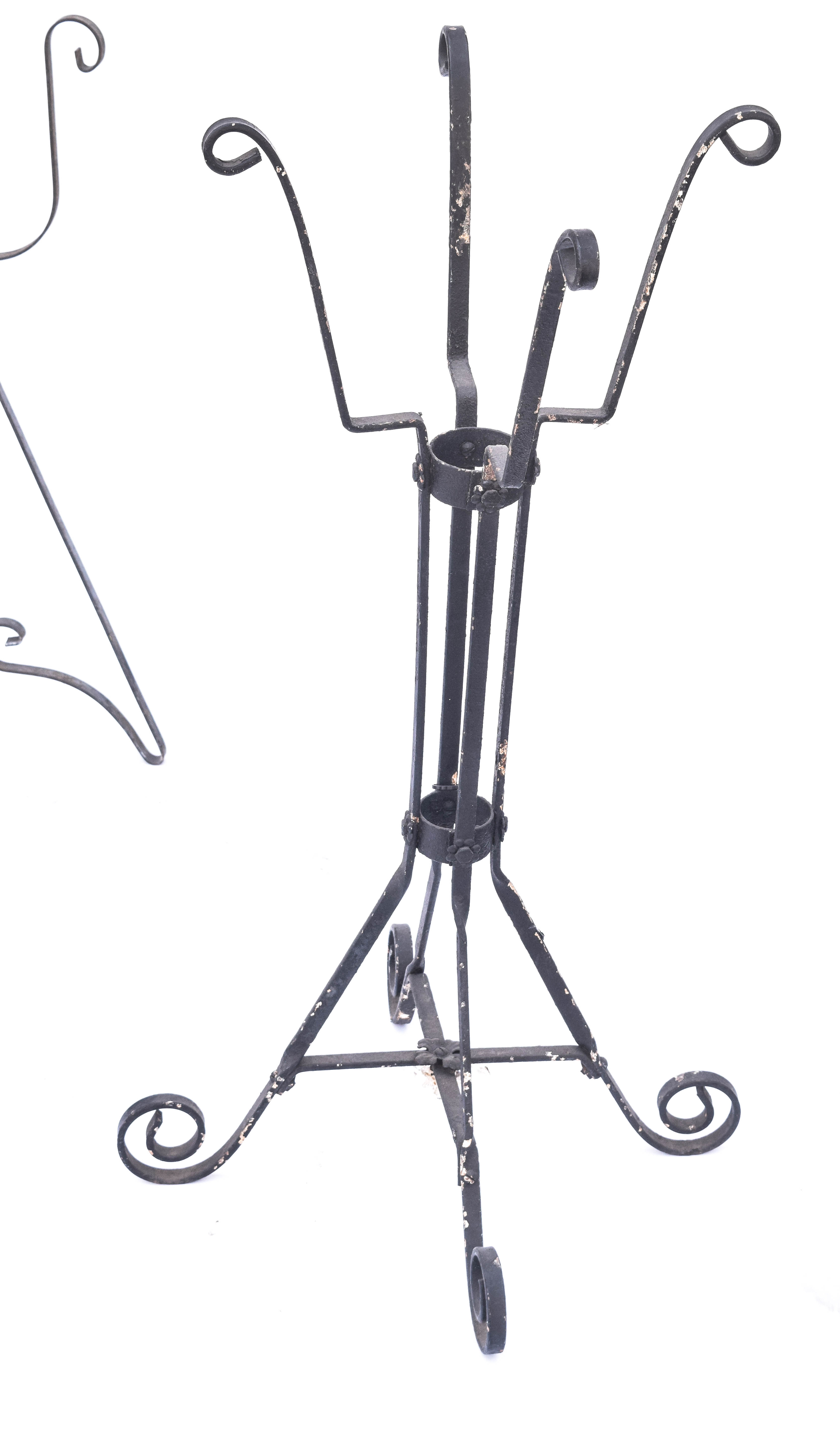 Vintage Metal Plant Stands