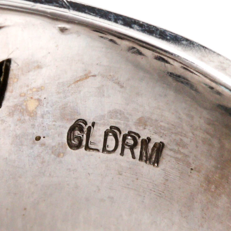 Goldarama 14K White Gold Blue Topaz and Diamond Ring