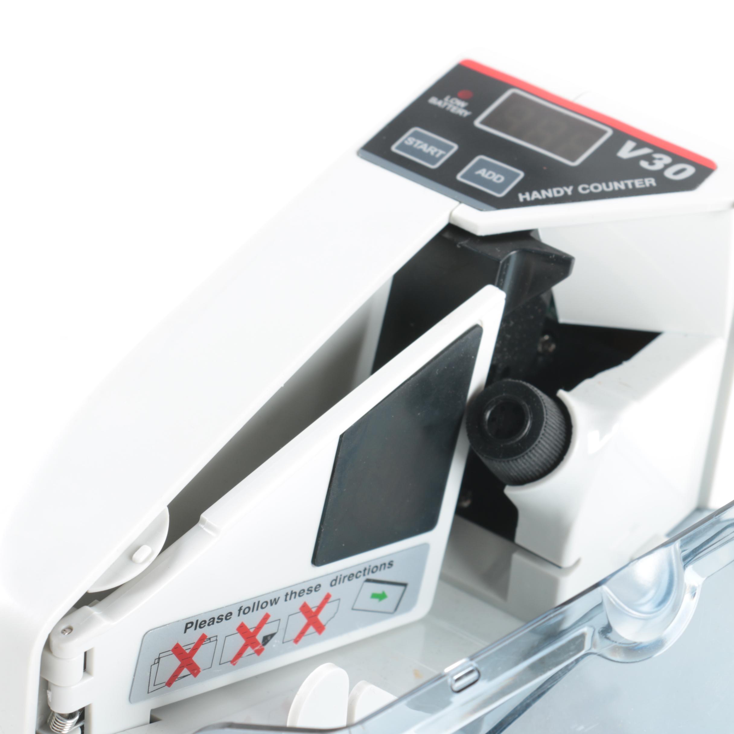 V30 Handy Counter Portable Money Counter