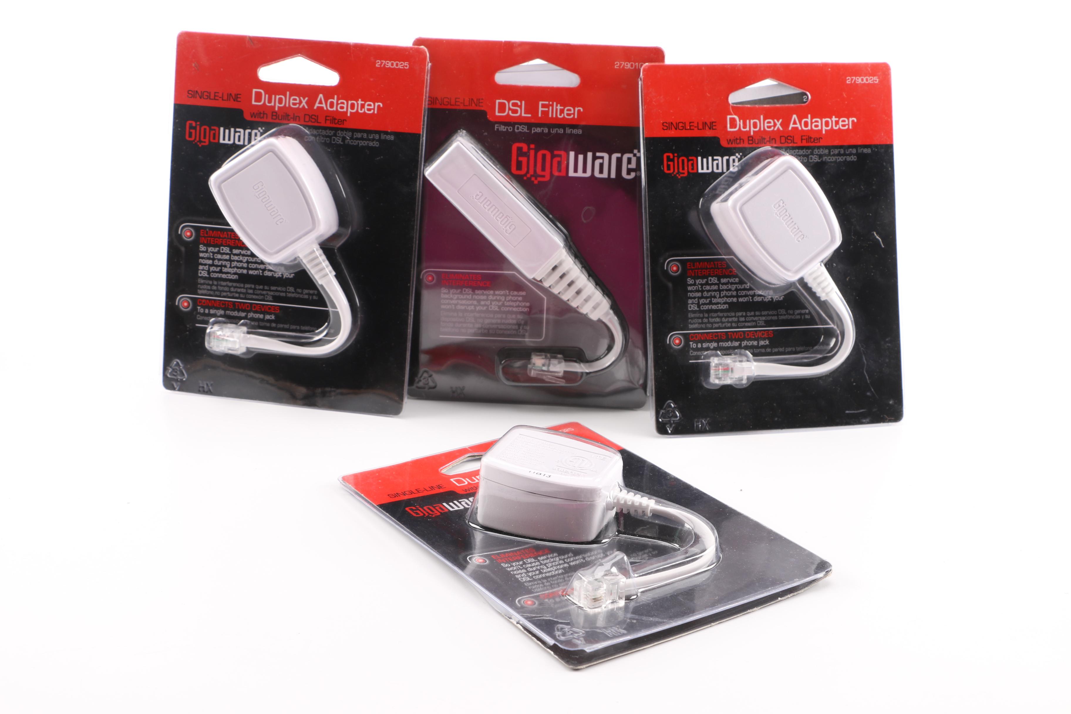 Assorted Gigaware Cables and Adapters