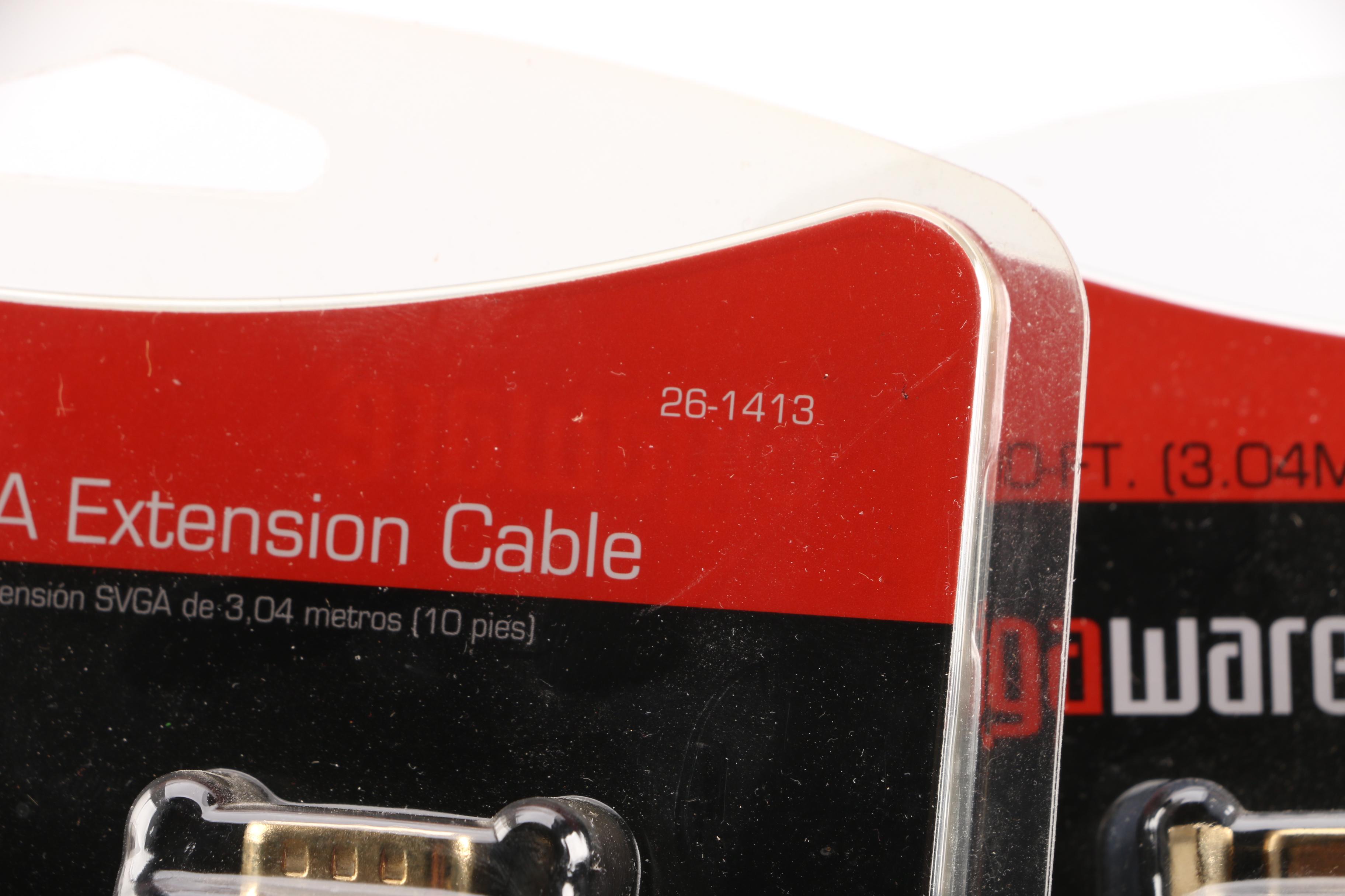 Assorted Gigaware Cables and Adapters