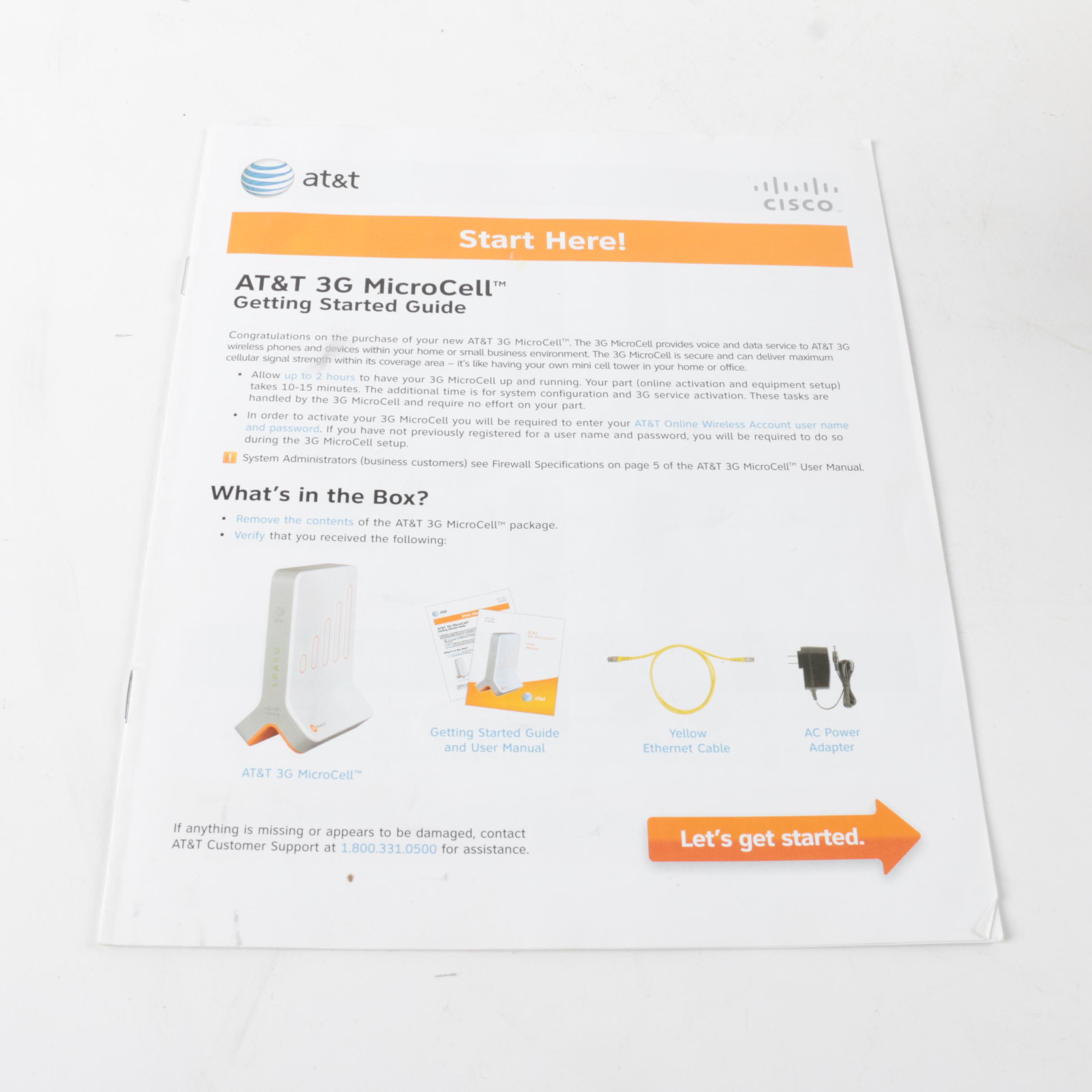 AT&T 3G "Mircocell" Cell Signal Boost Tower