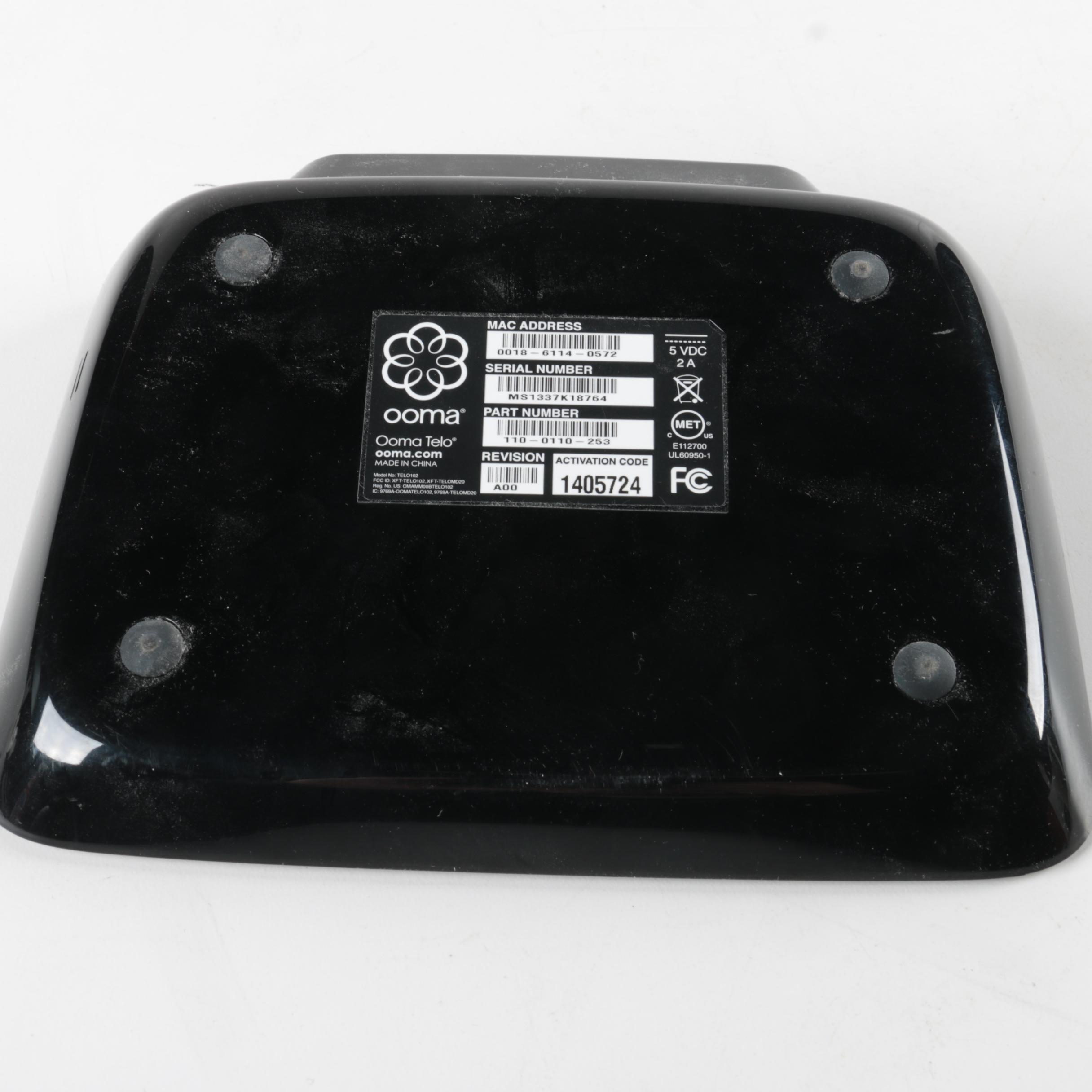 "Ooma Telo" Phone Service with Power Cord and Packaging