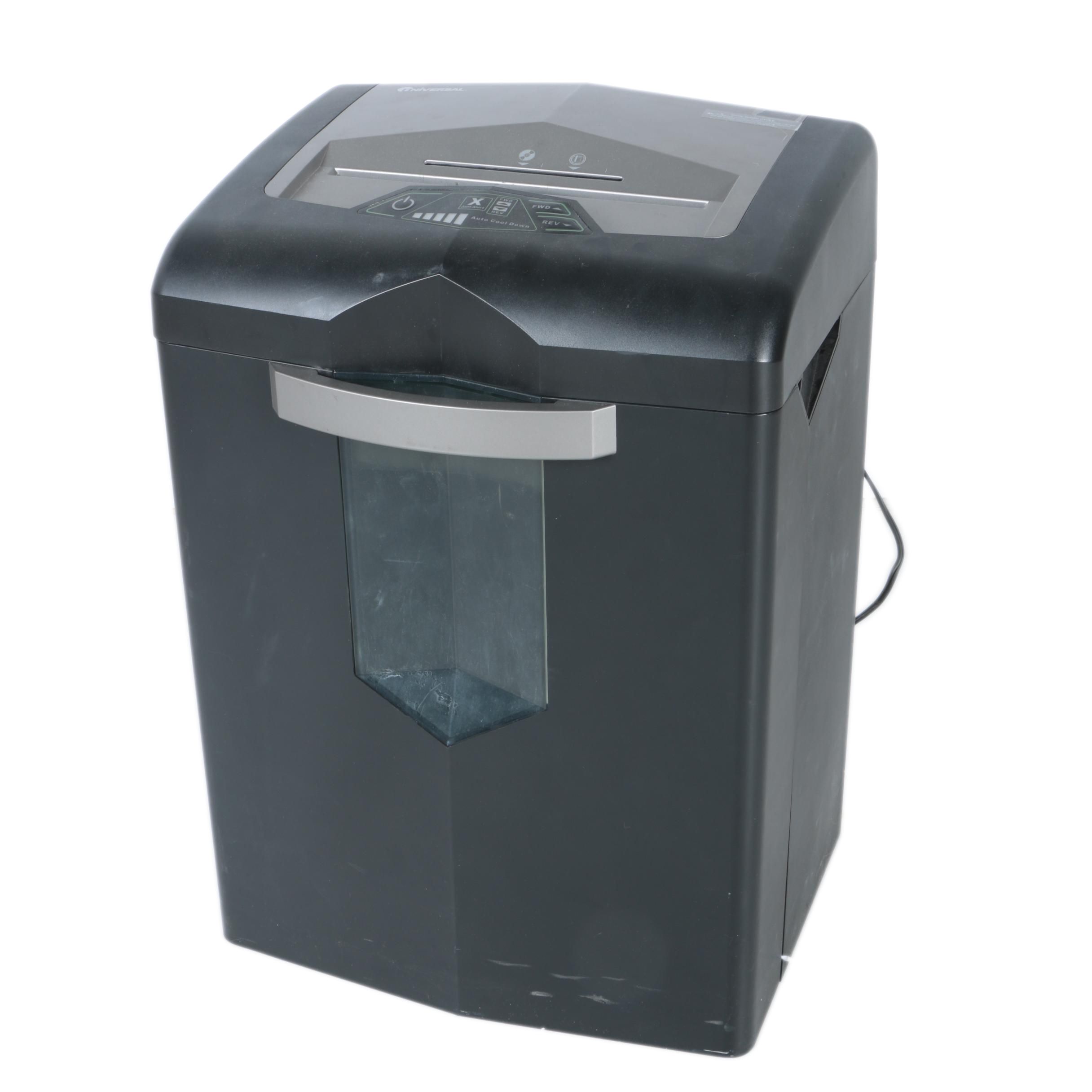 Universal 25 Sheet Capacity Paper Shredder Model UNV-48025