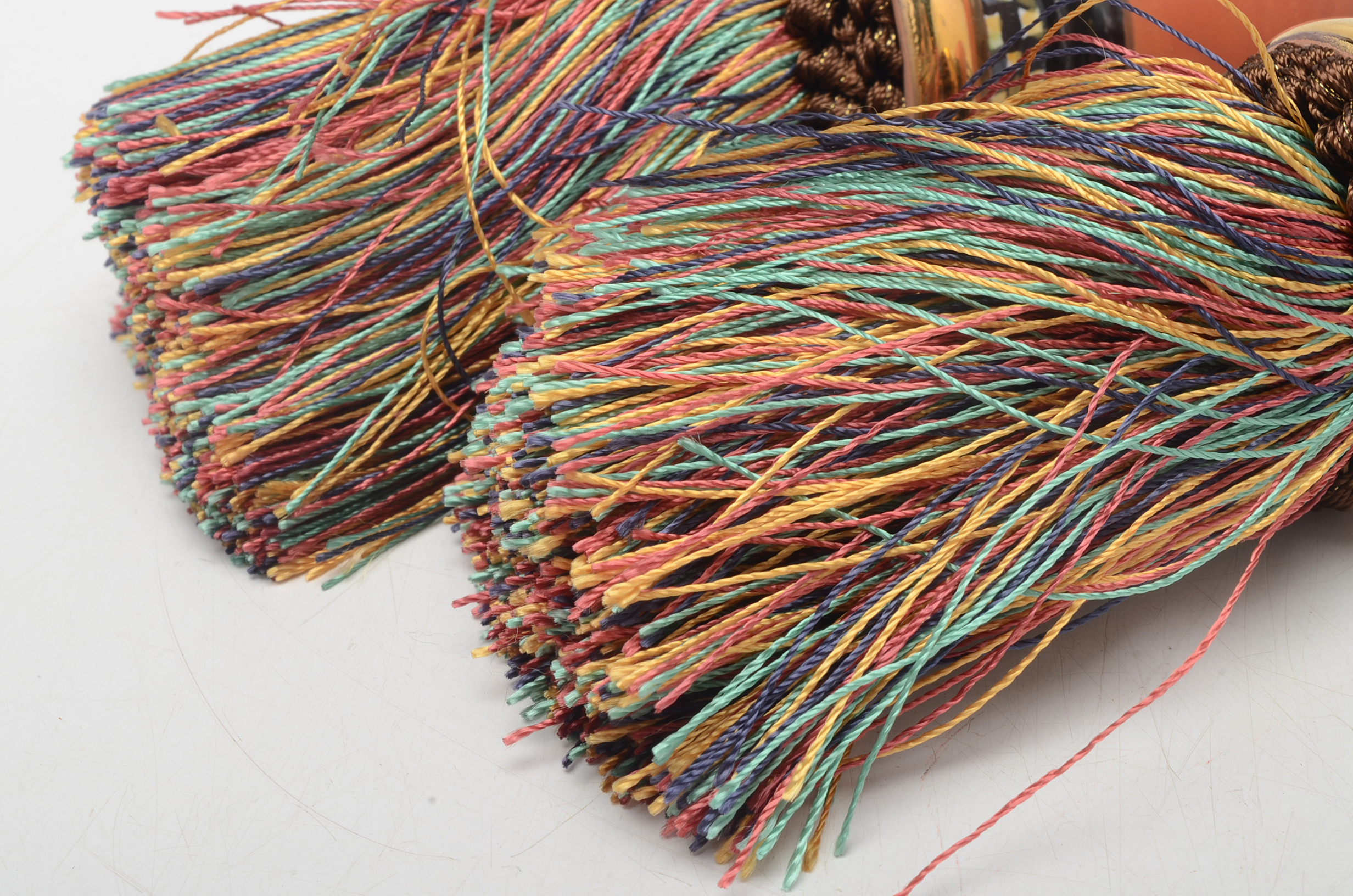 Mackenzie-Childs Retired Lamp Finials and Tassels