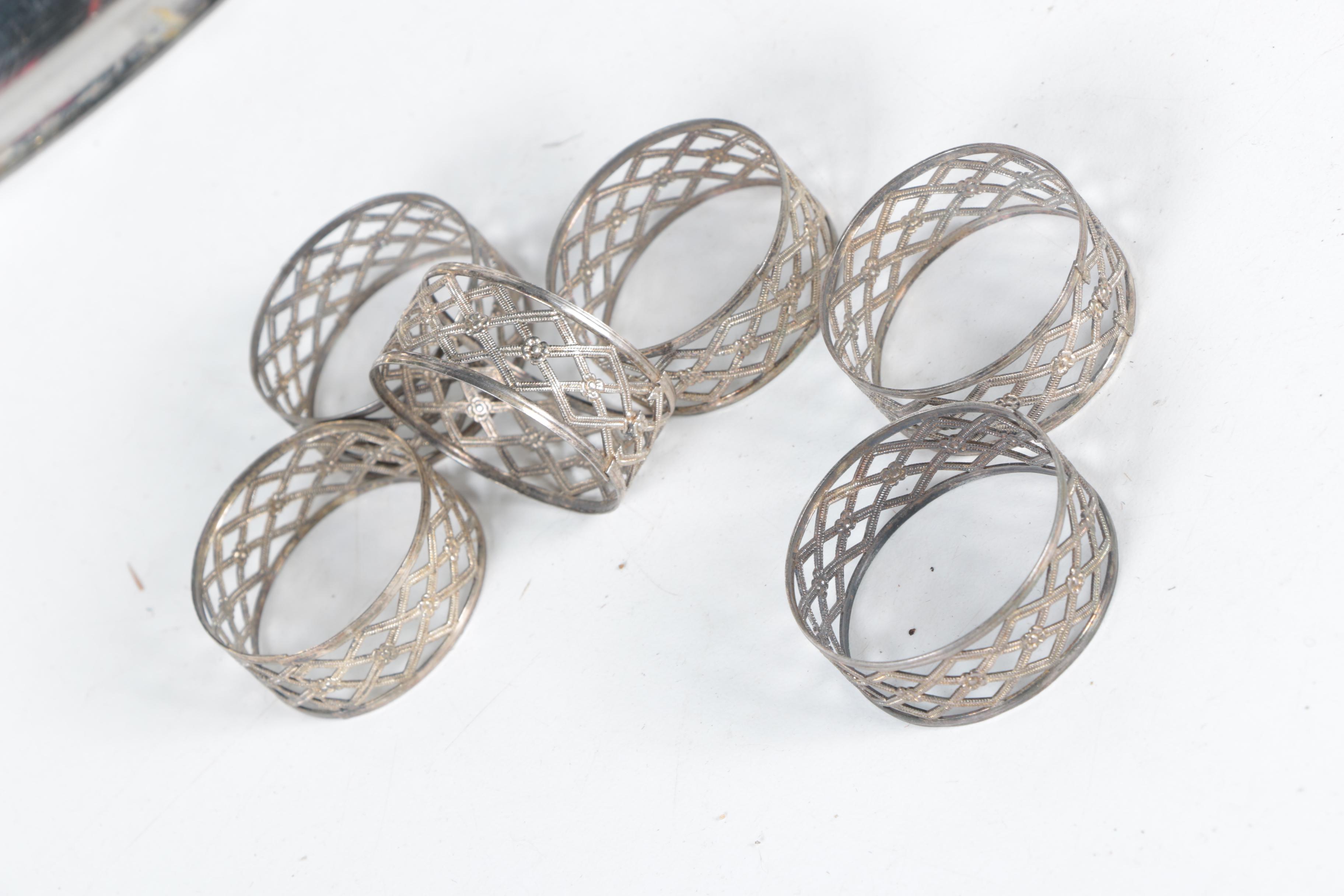 Chafing Dish and Napkin Rings