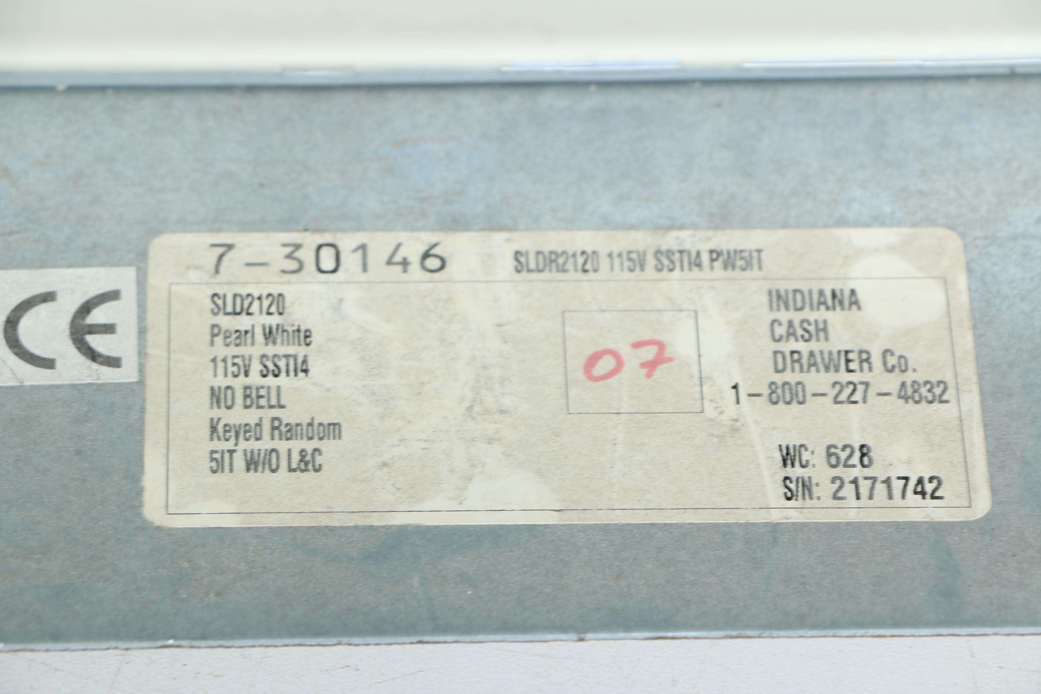 Indiana Cash Drawer Co. Cash Register With Electronic Interface