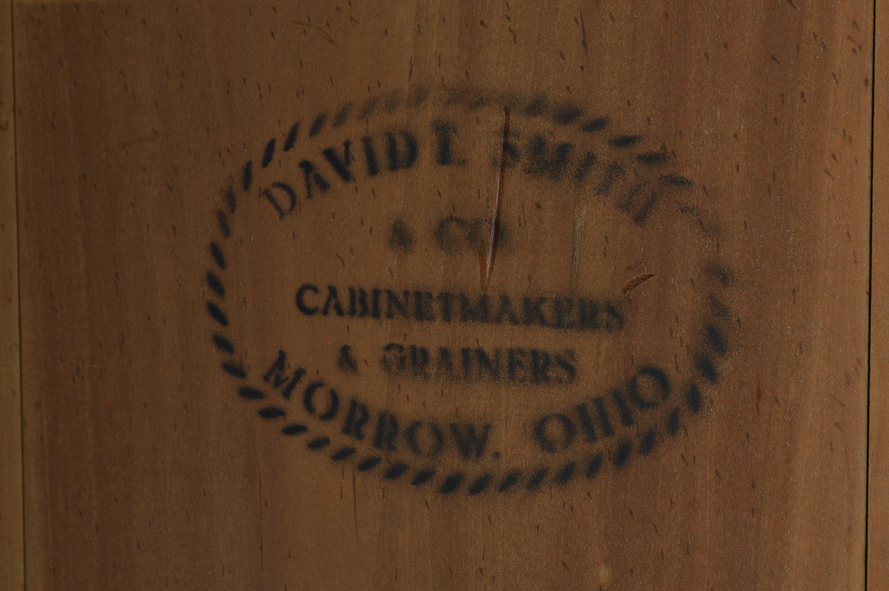 David T. Smith Cherry Pewter Cupboard