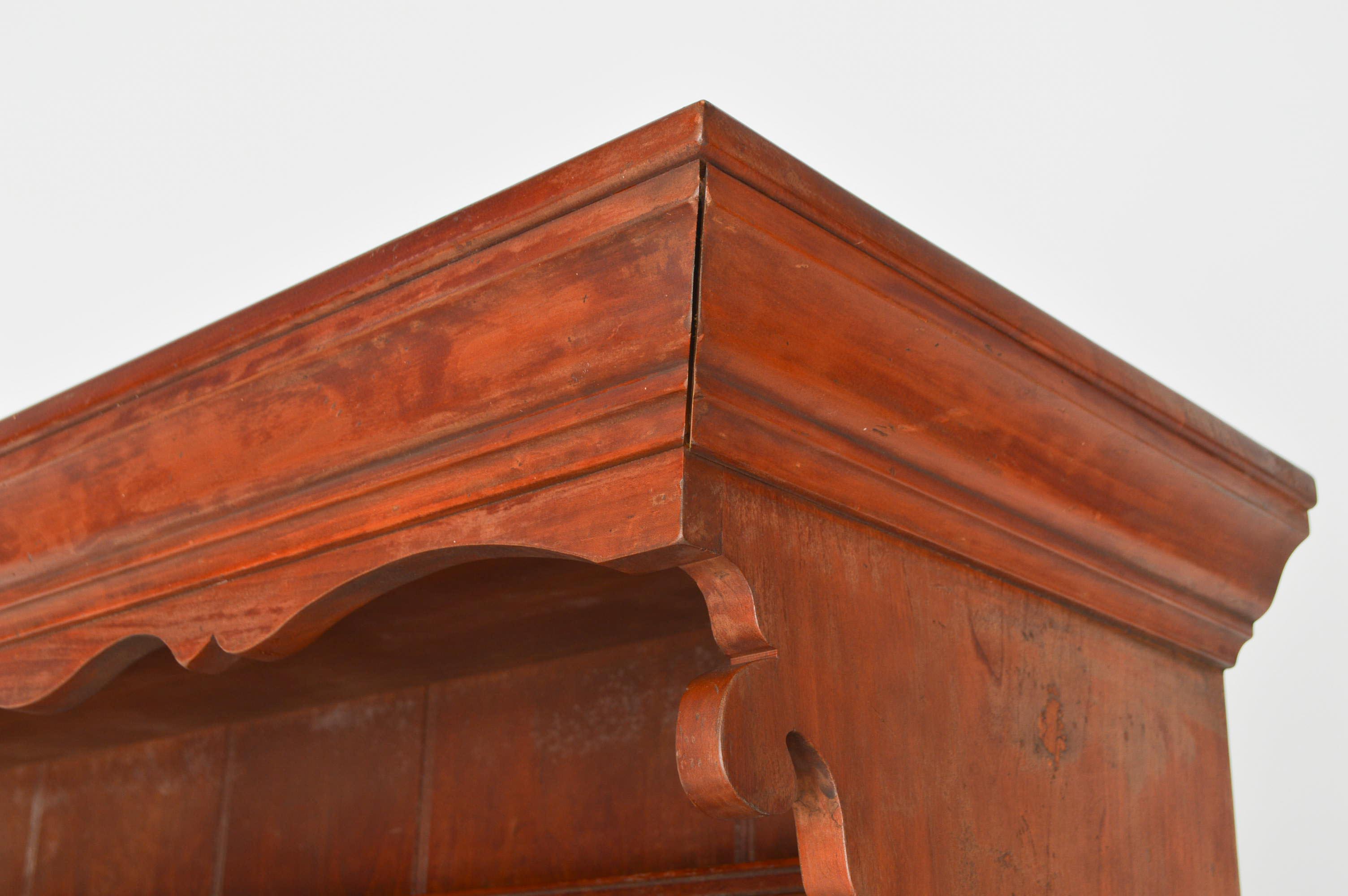 David T. Smith Cherry Pewter Cupboard