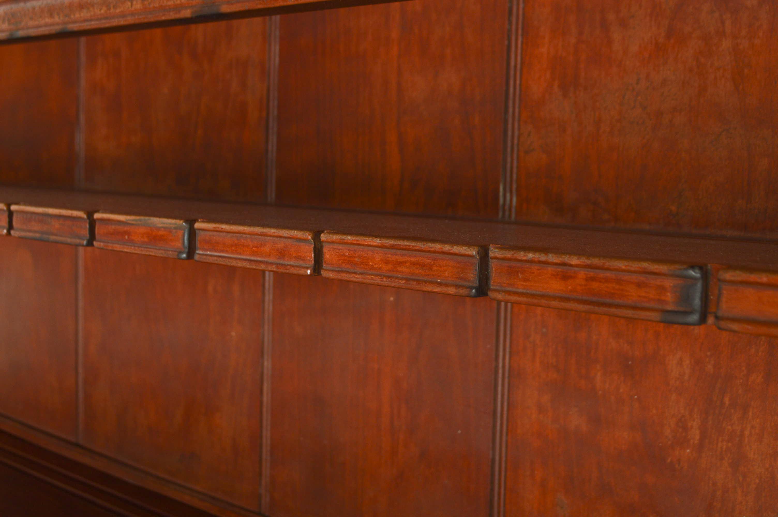 David T. Smith Cherry Pewter Cupboard