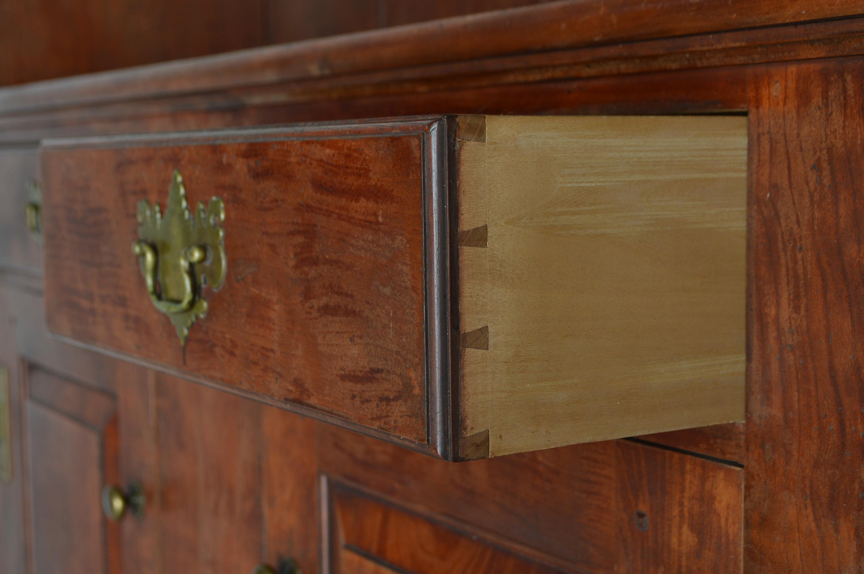 David T. Smith Cherry Pewter Cupboard