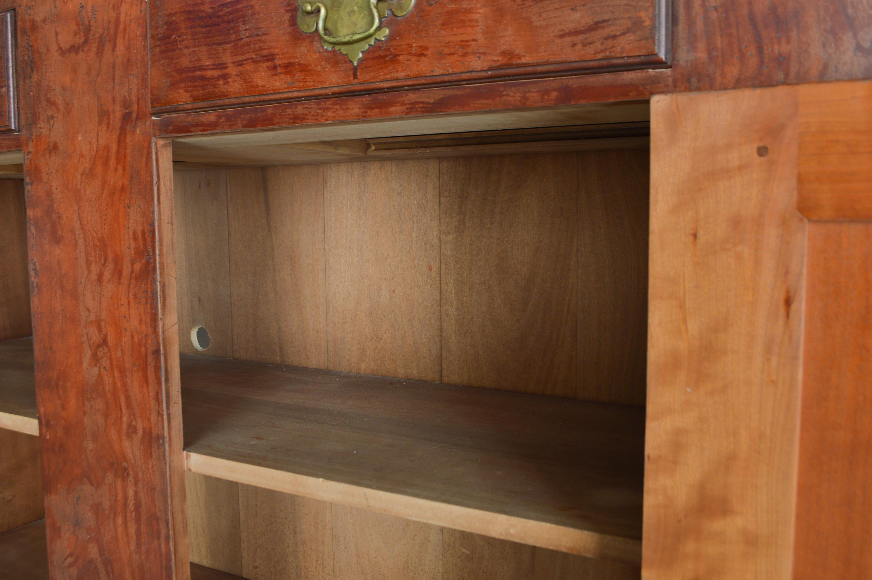 David T. Smith Cherry Pewter Cupboard