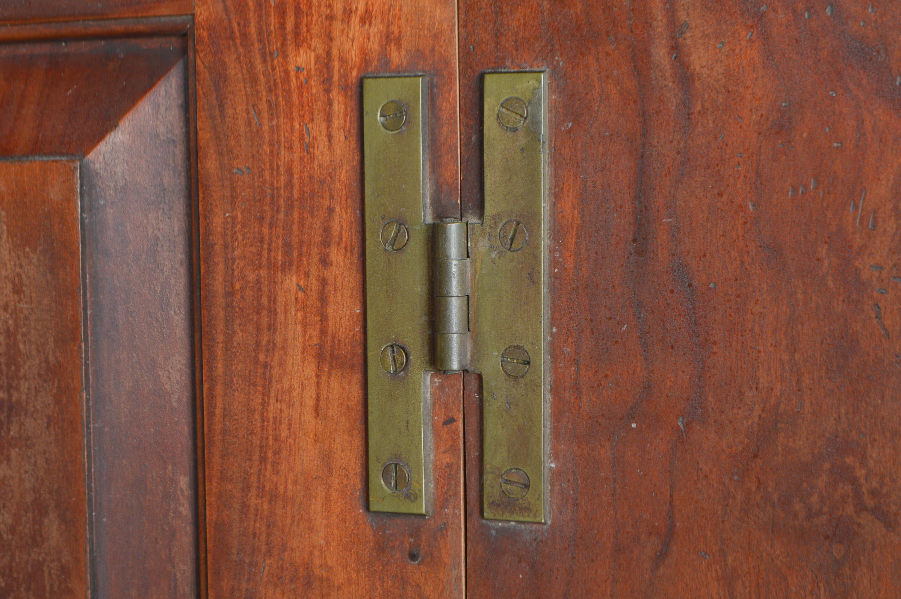 David T. Smith Cherry Pewter Cupboard